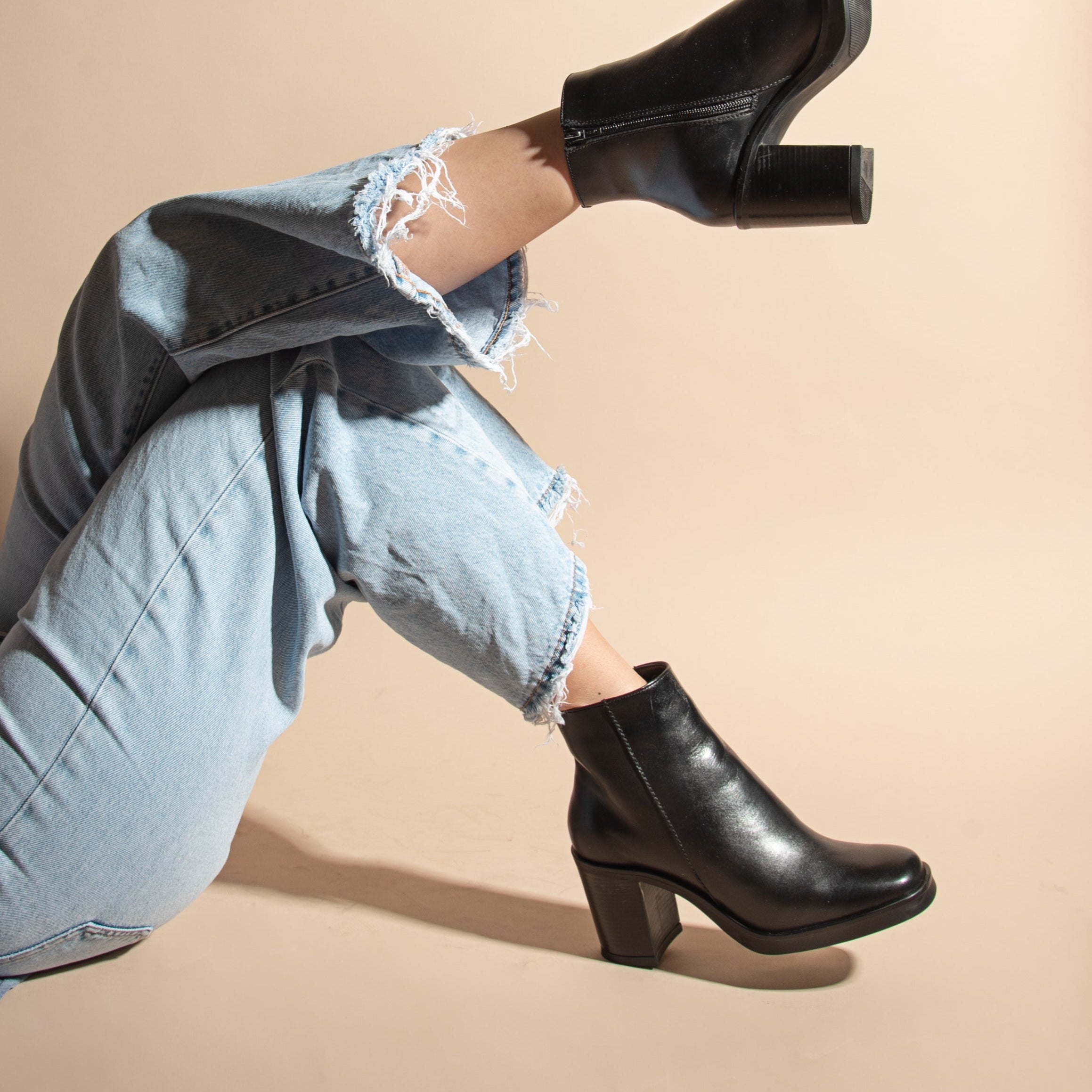 Botin LUX piel negro