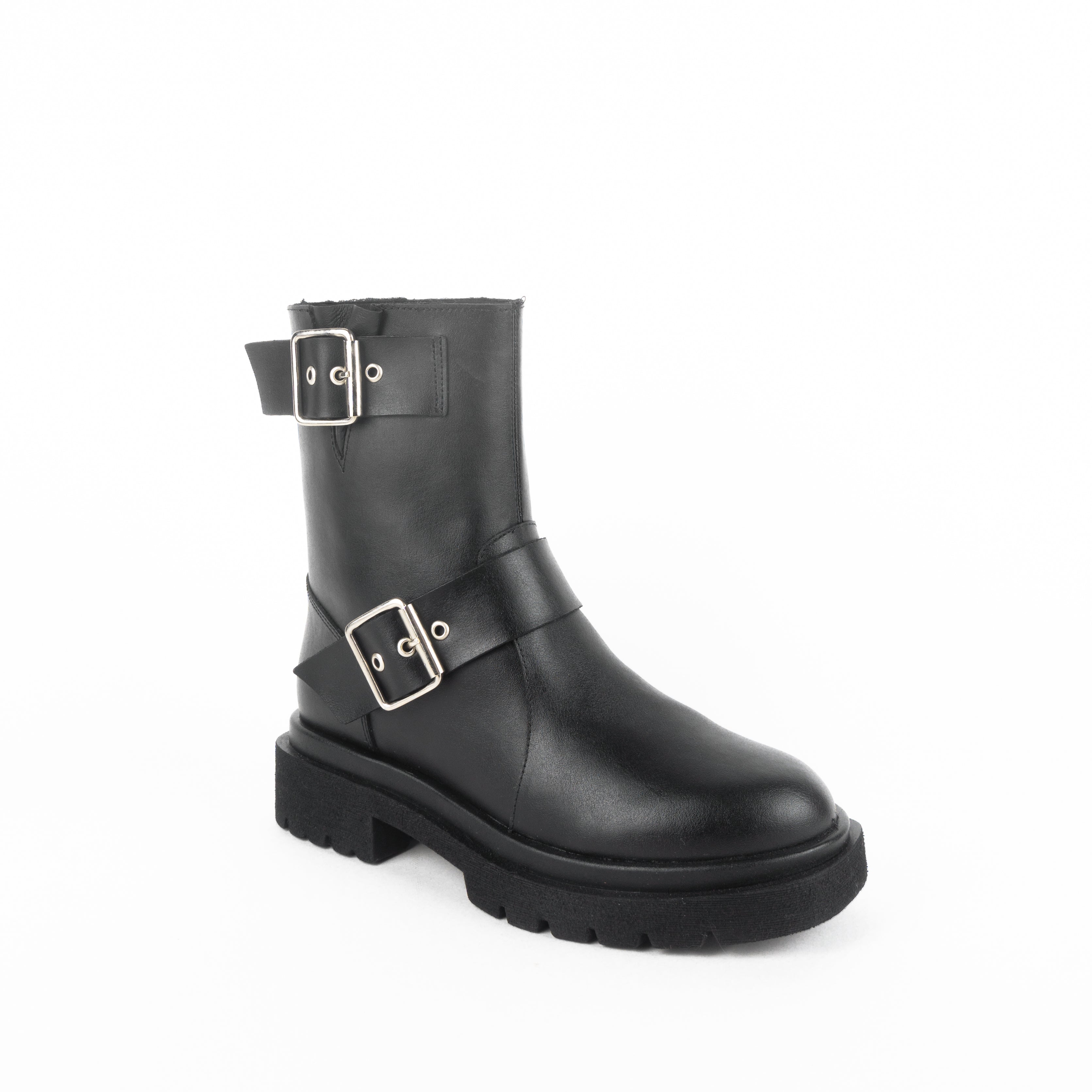 Botín LONDON piel negro