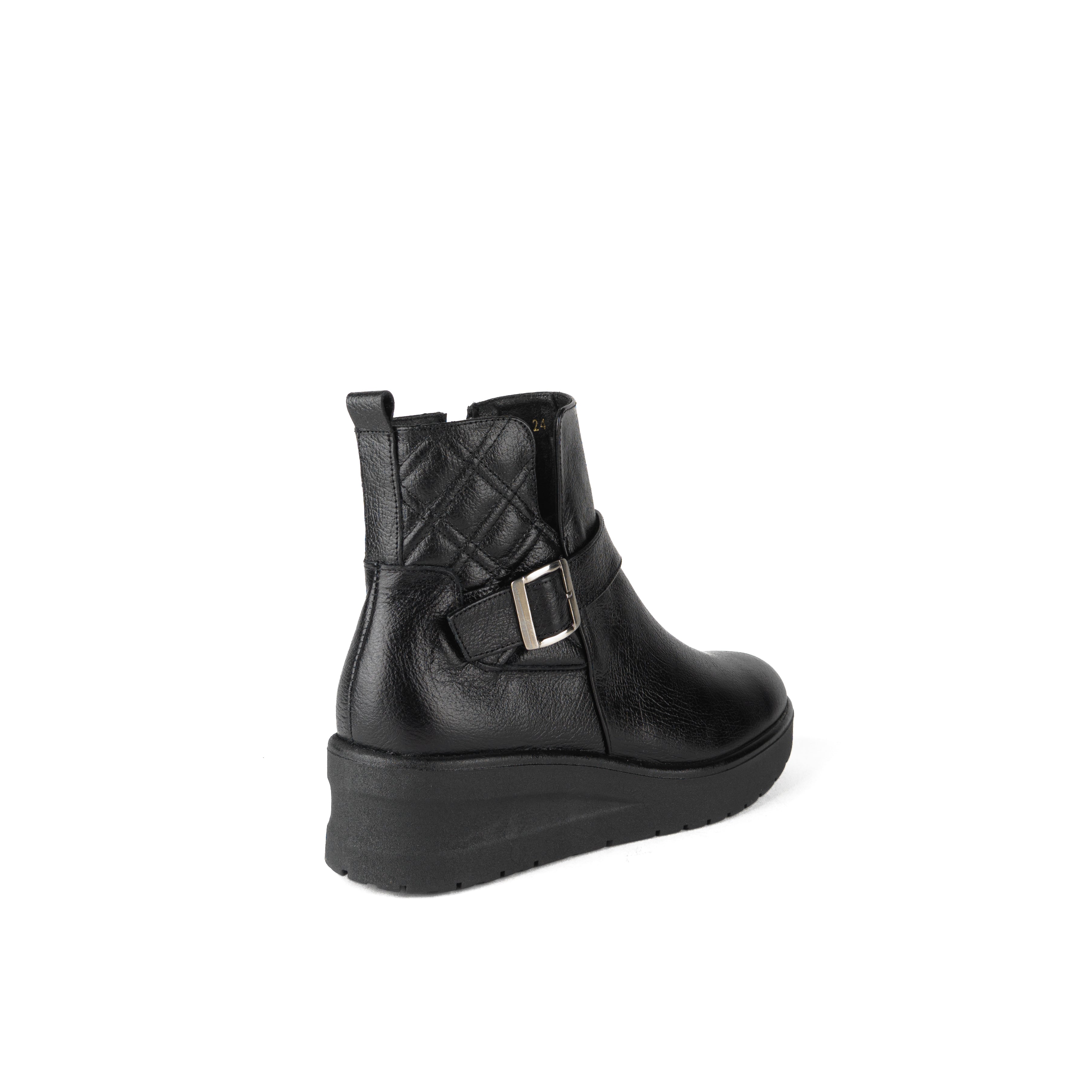 Botín LIPSTICK piel negro