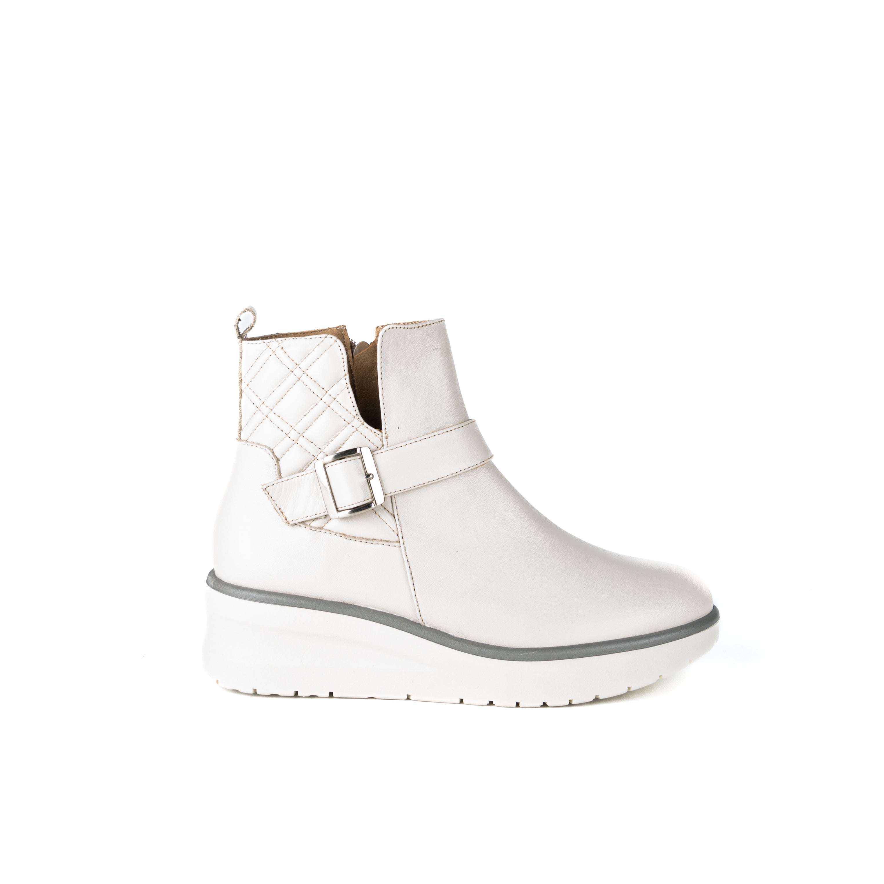 Botín LIPSTICK piel latte