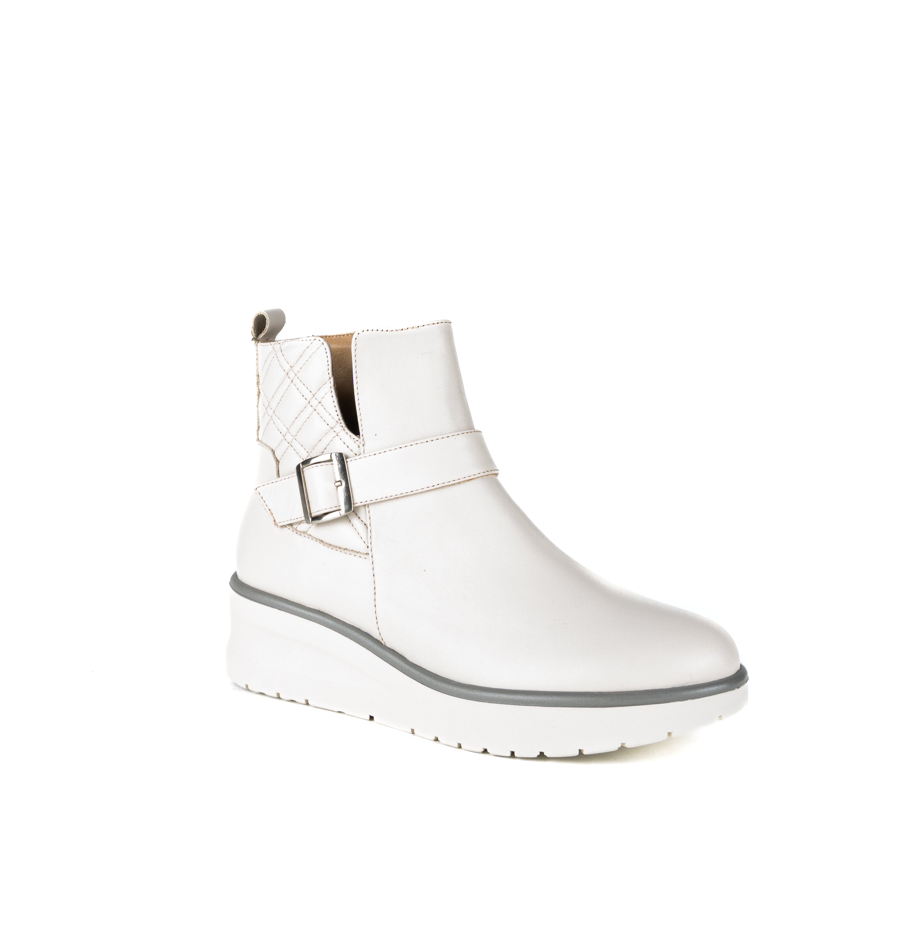 Botín LIPSTICK piel latte