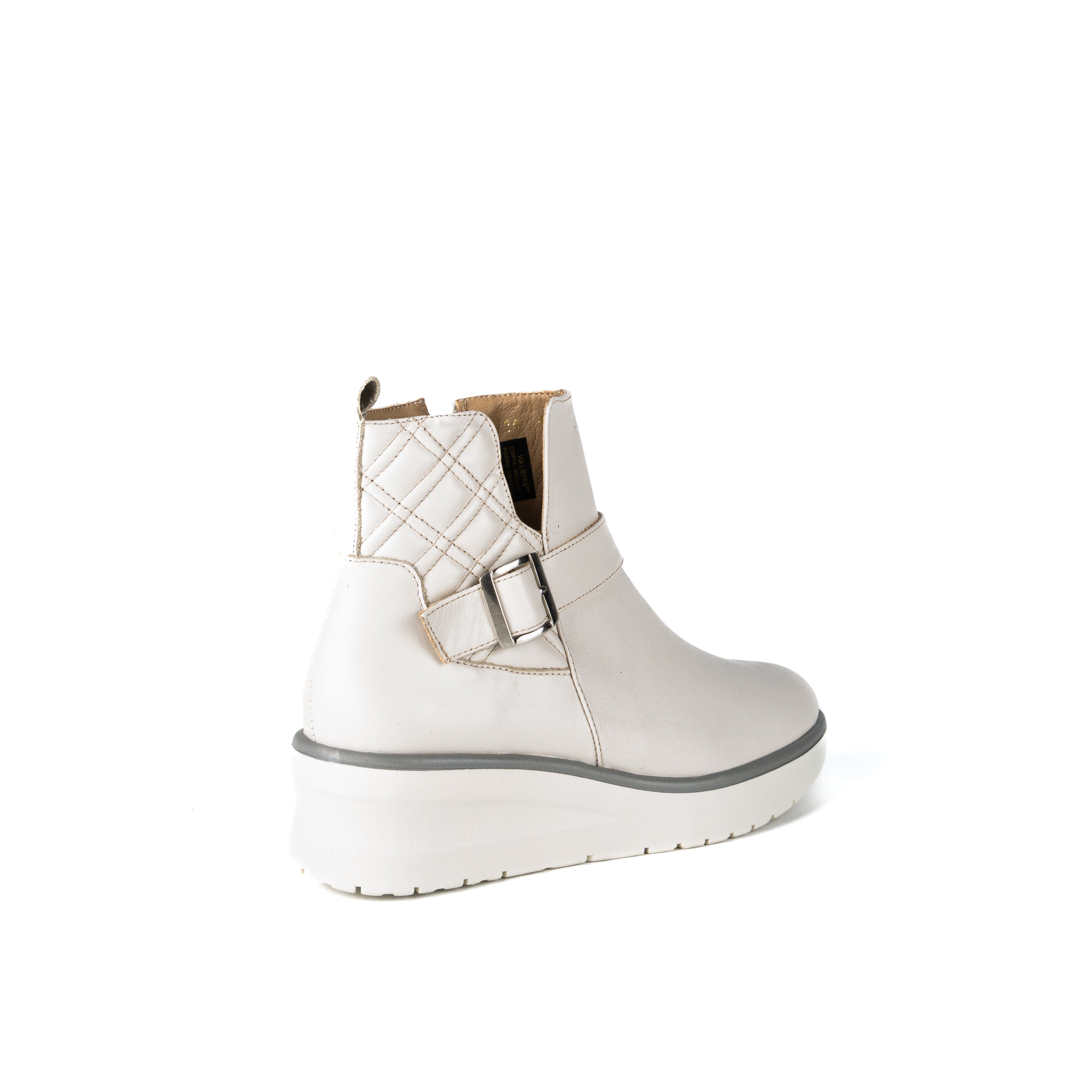 Botín LIPSTICK piel latte