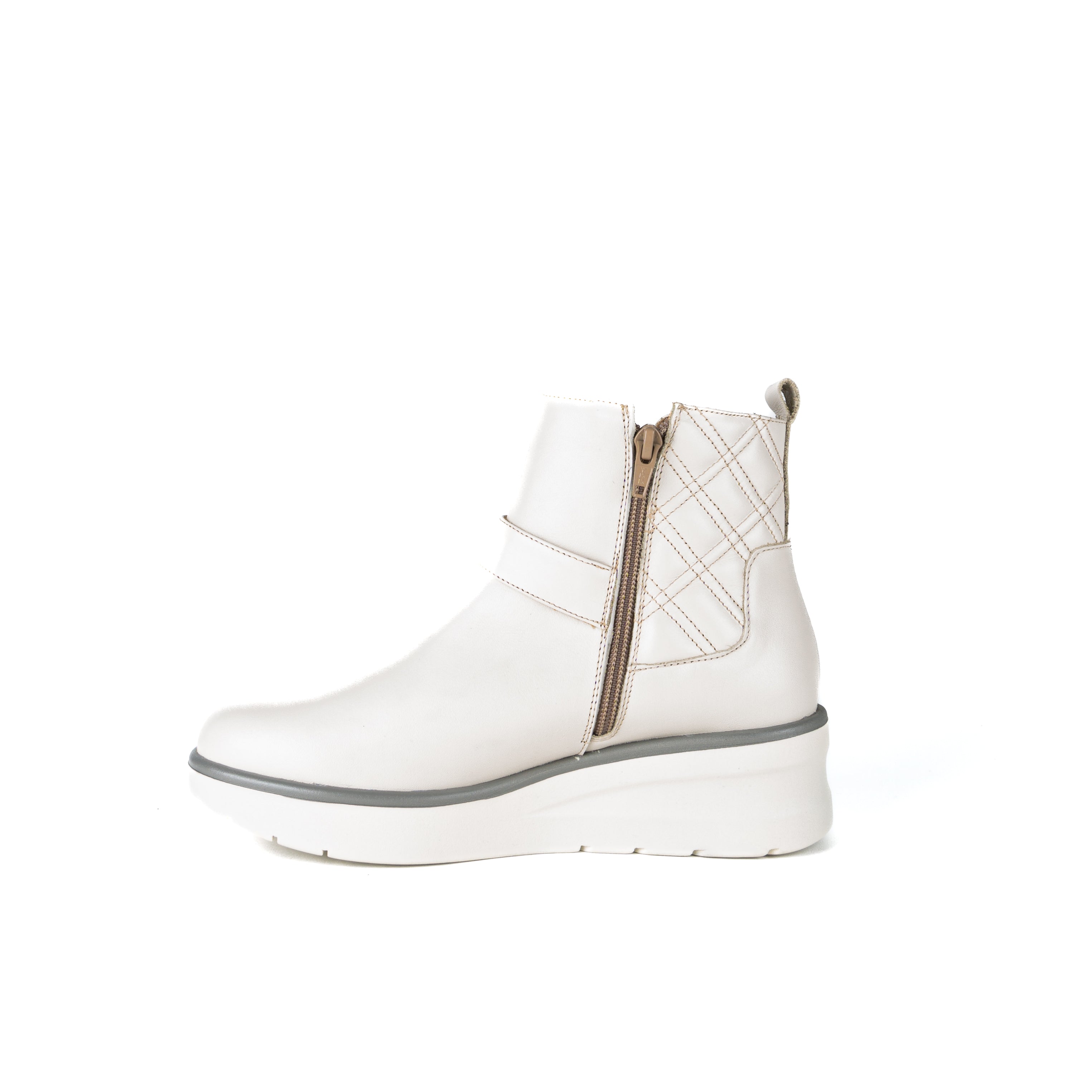 Botín LIPSTICK piel latte