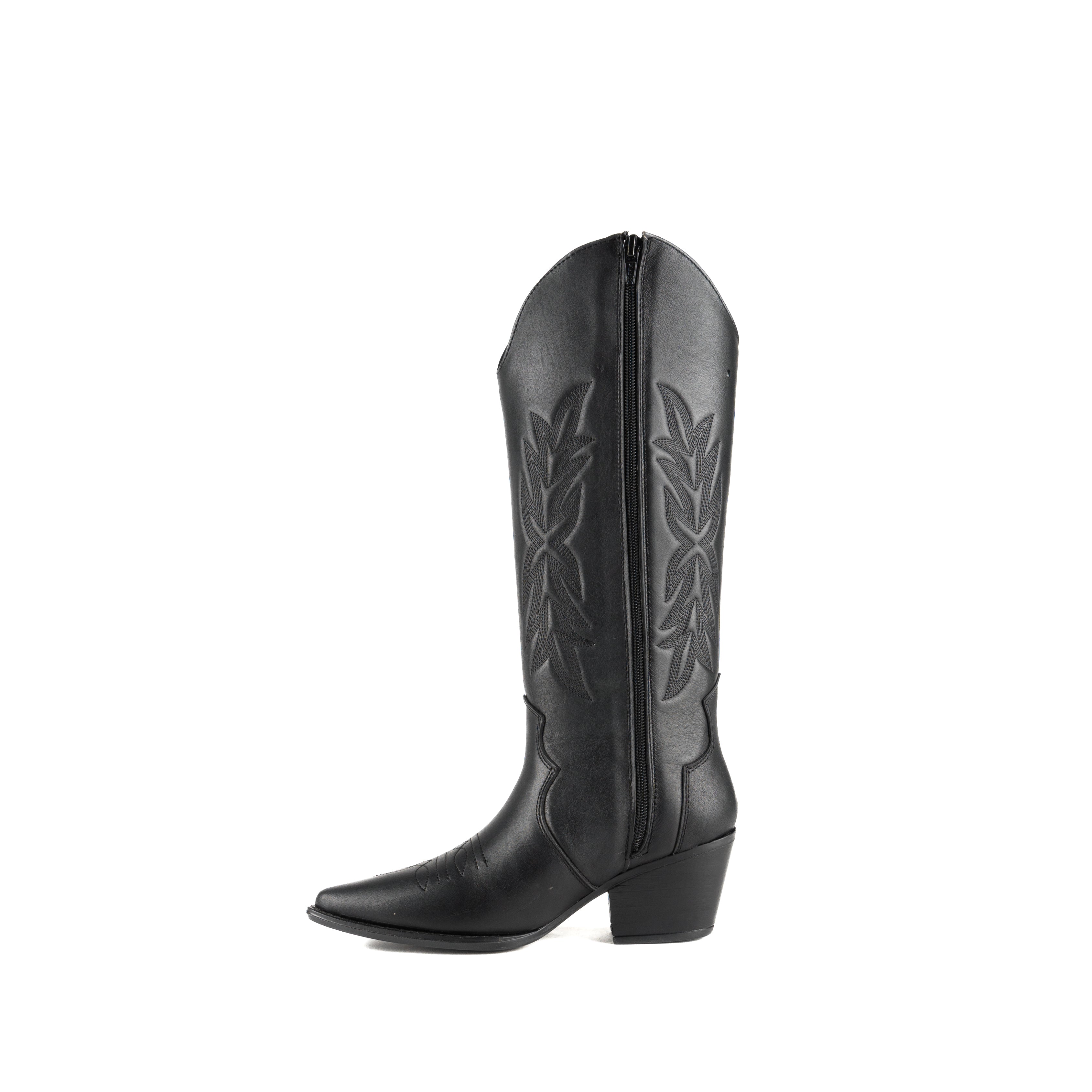 Bota FERNANDA piel negro