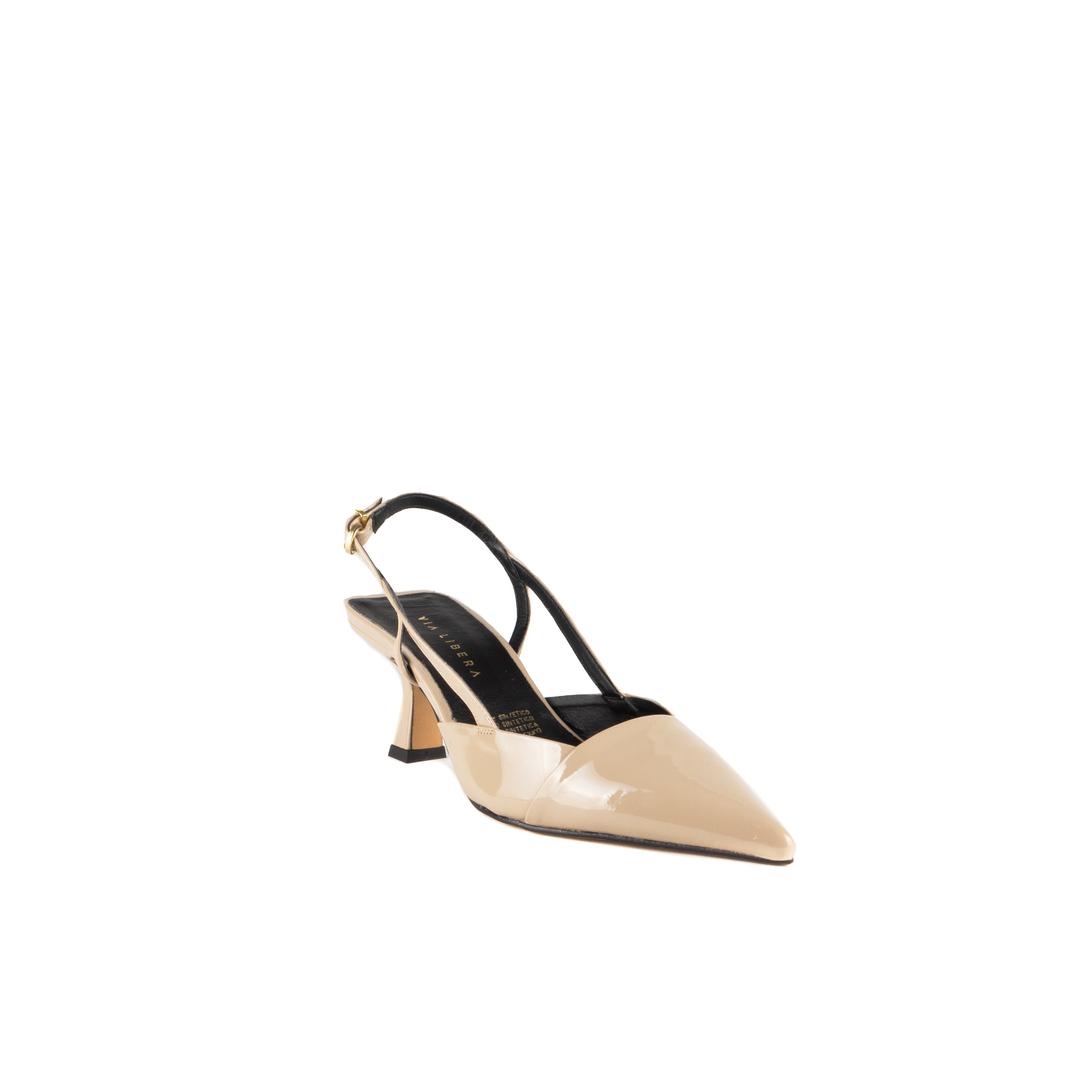 Zapatilla NY charol clay