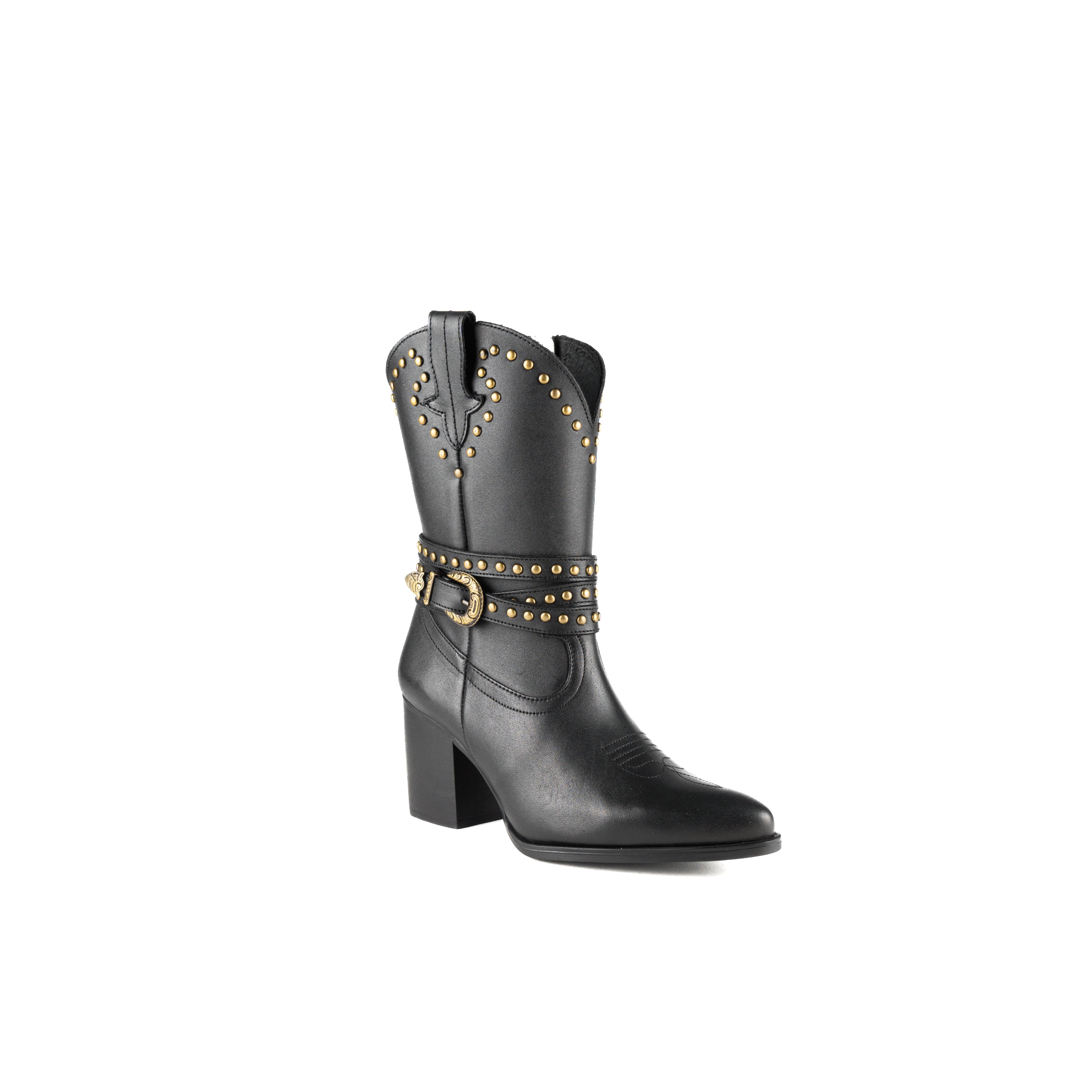 Bota COLMAN piel negro