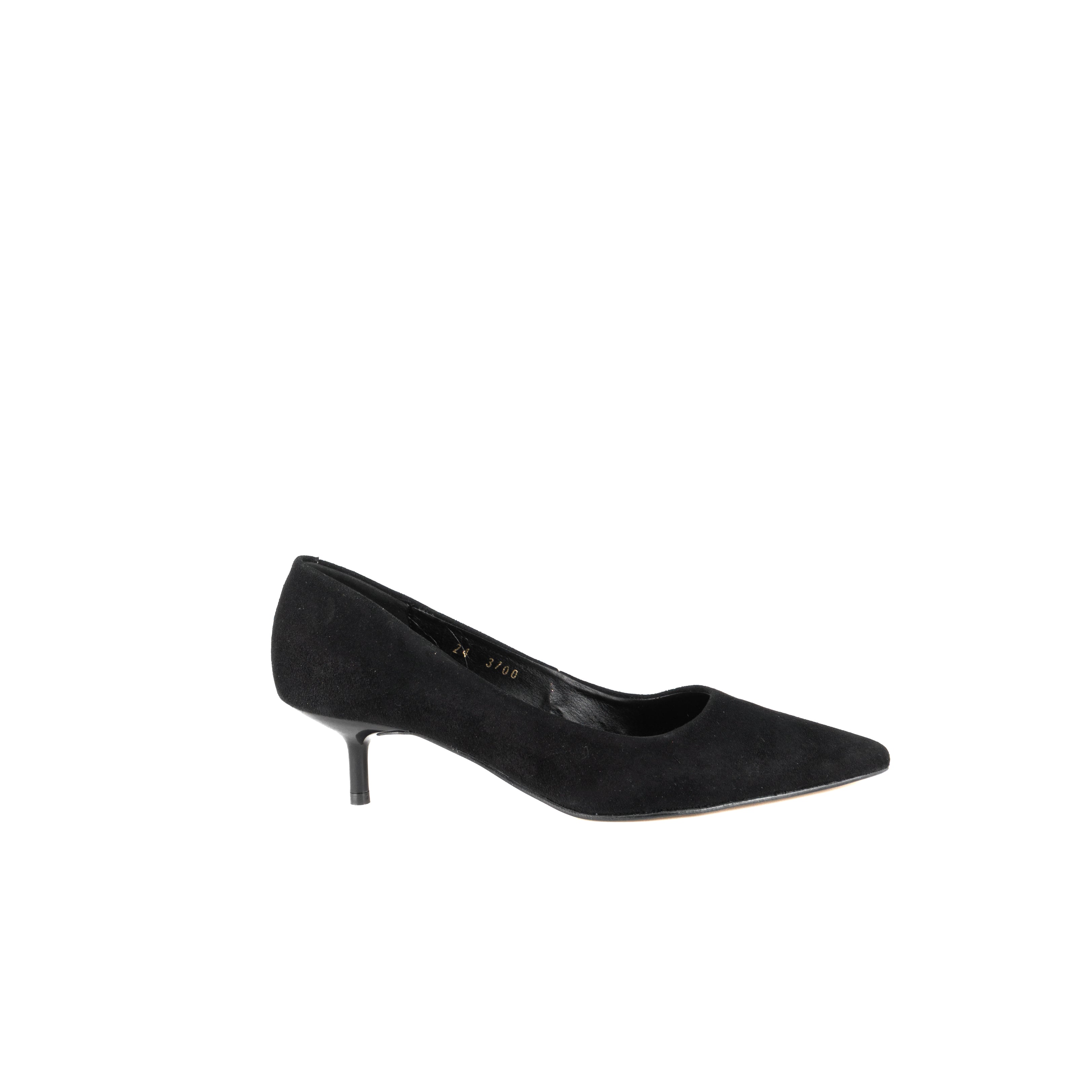 Zapatilla SIENA ante negro