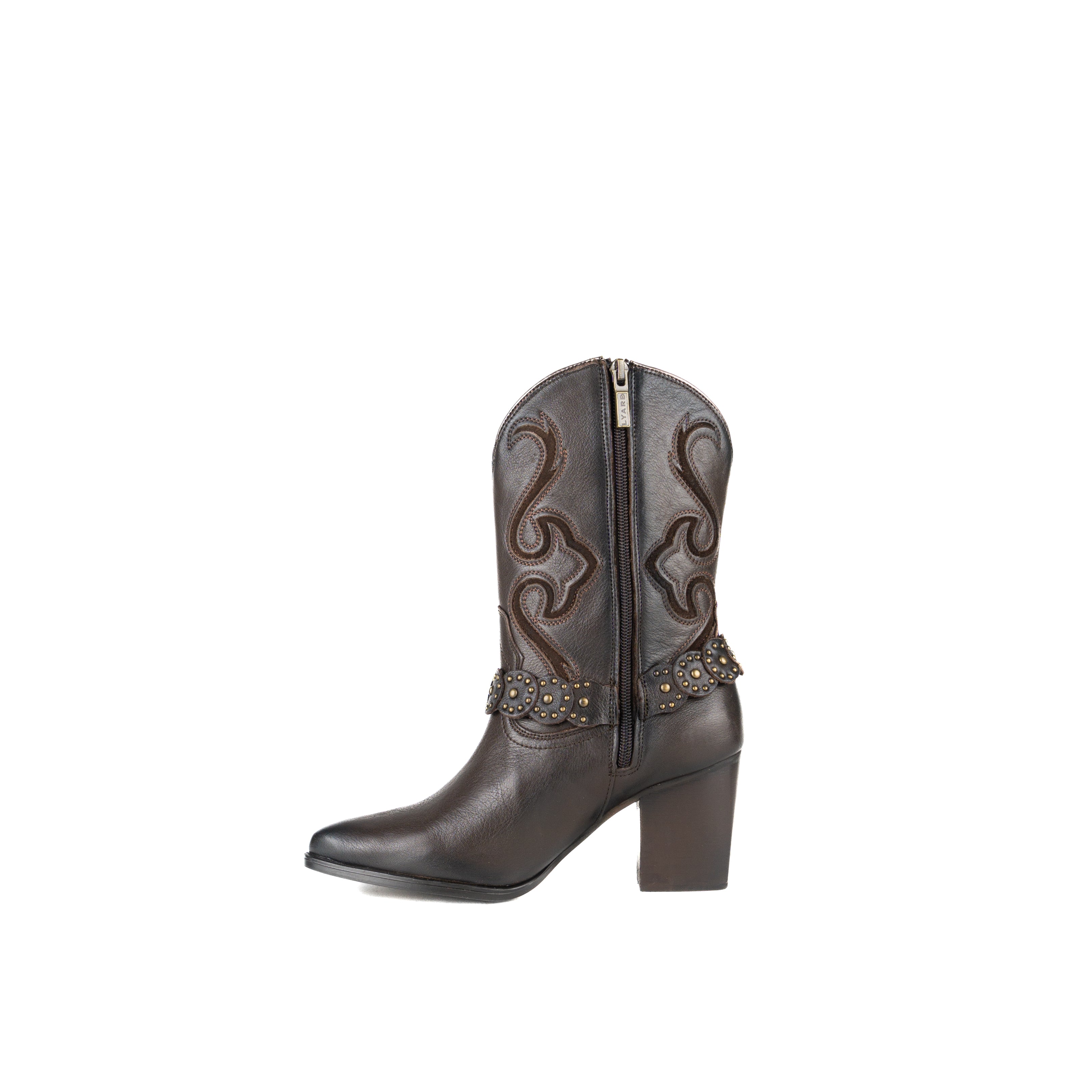 Bota CAVELLE piel cafe
