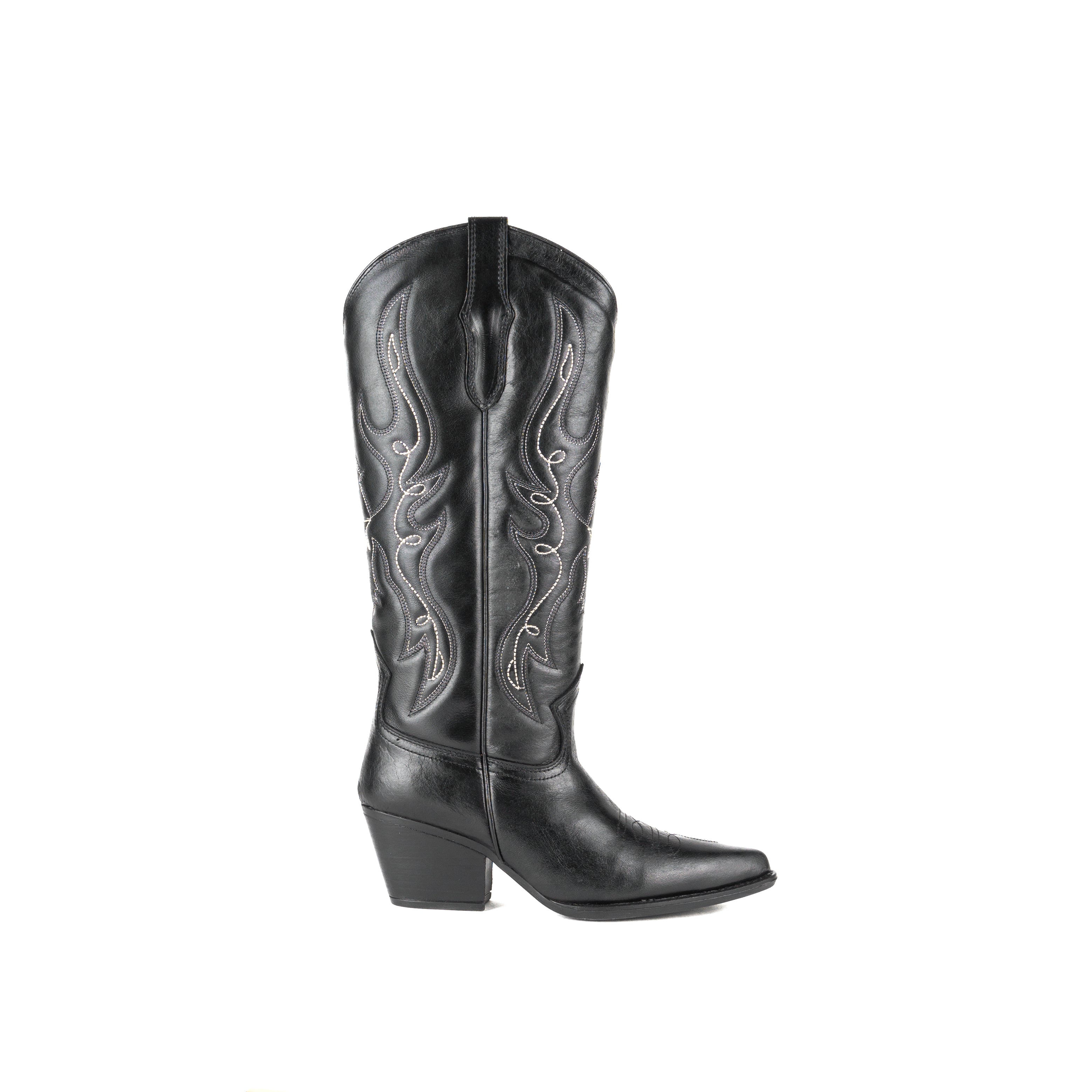 Bota COVA piel negro