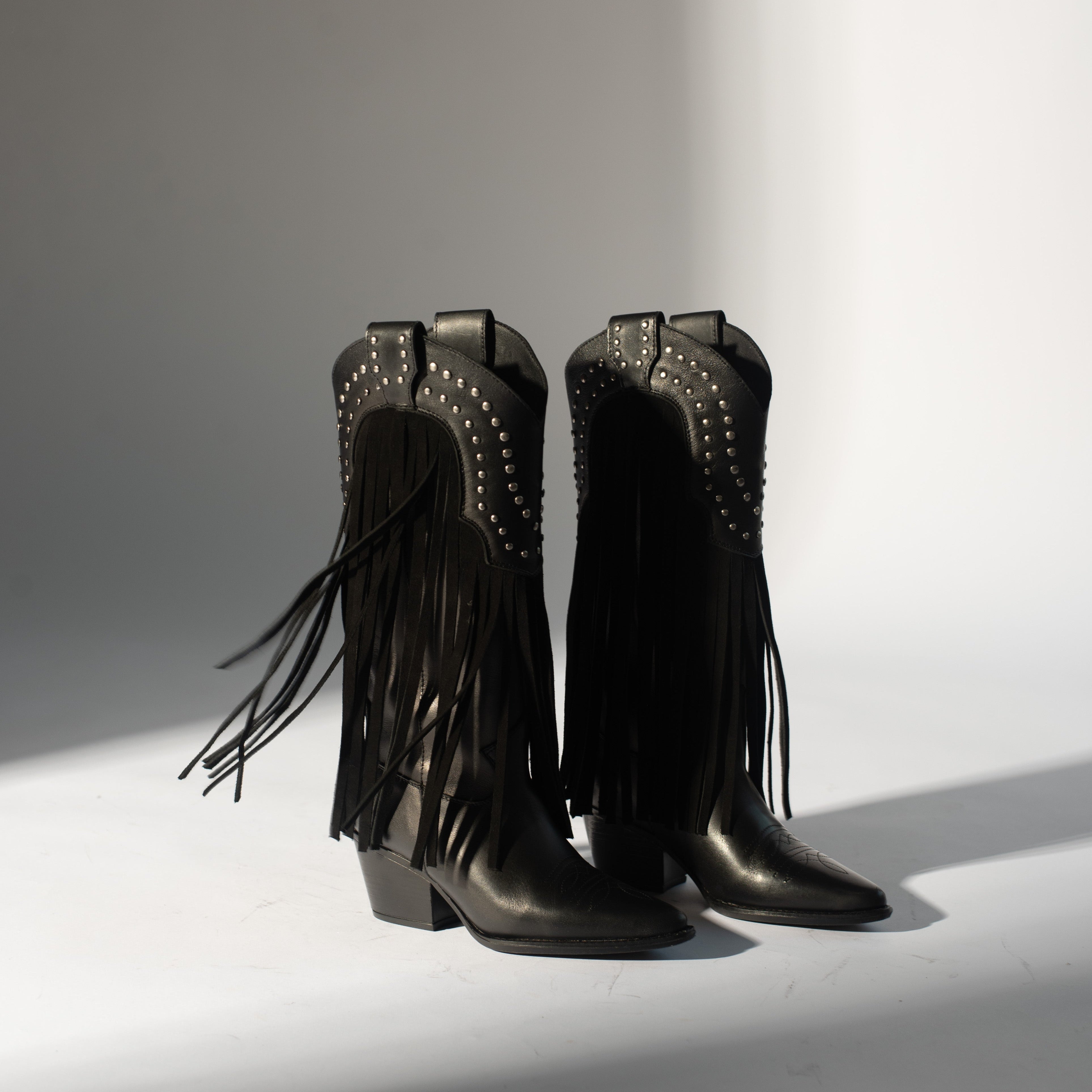 Bota LESLI piel negro