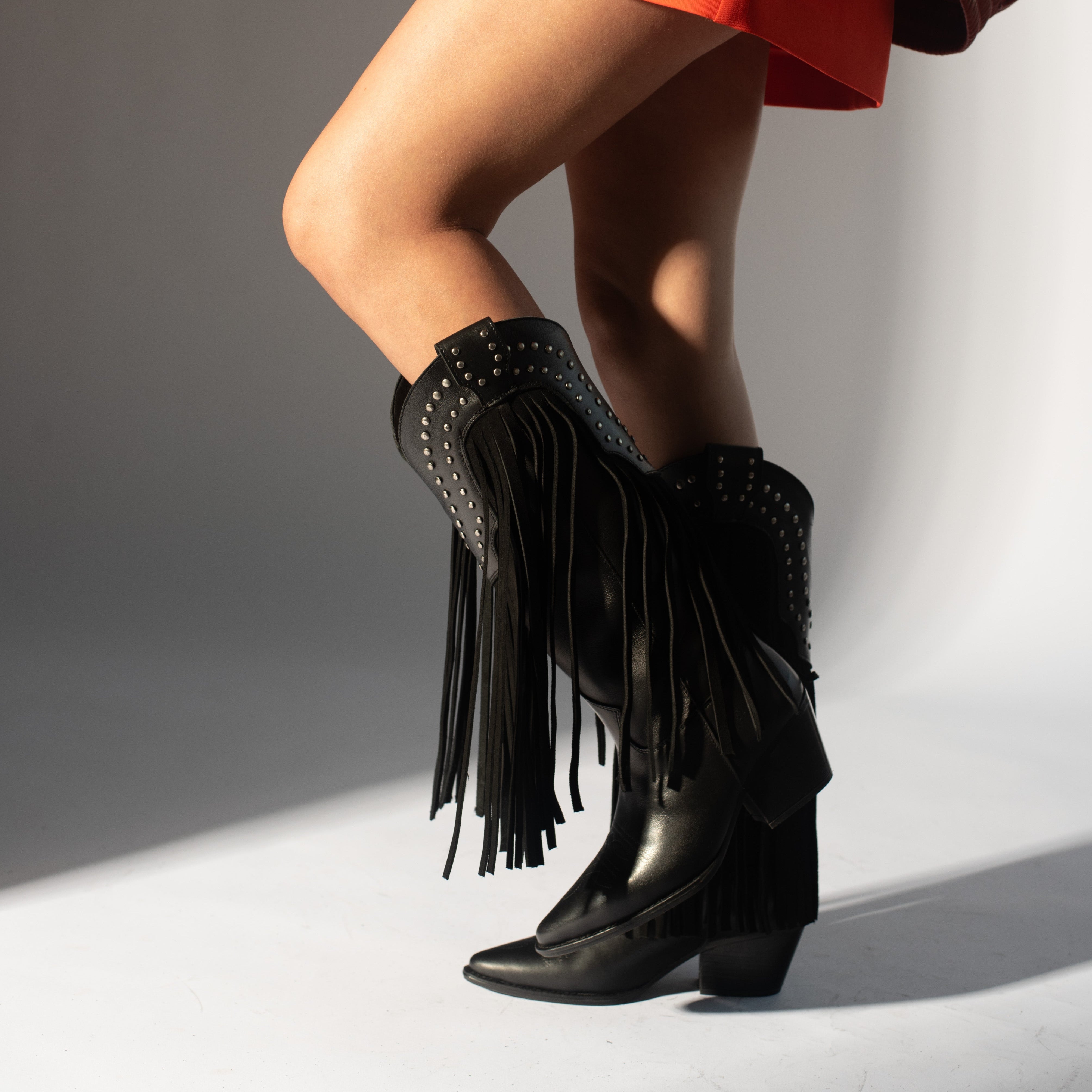 Bota LESLI piel negro