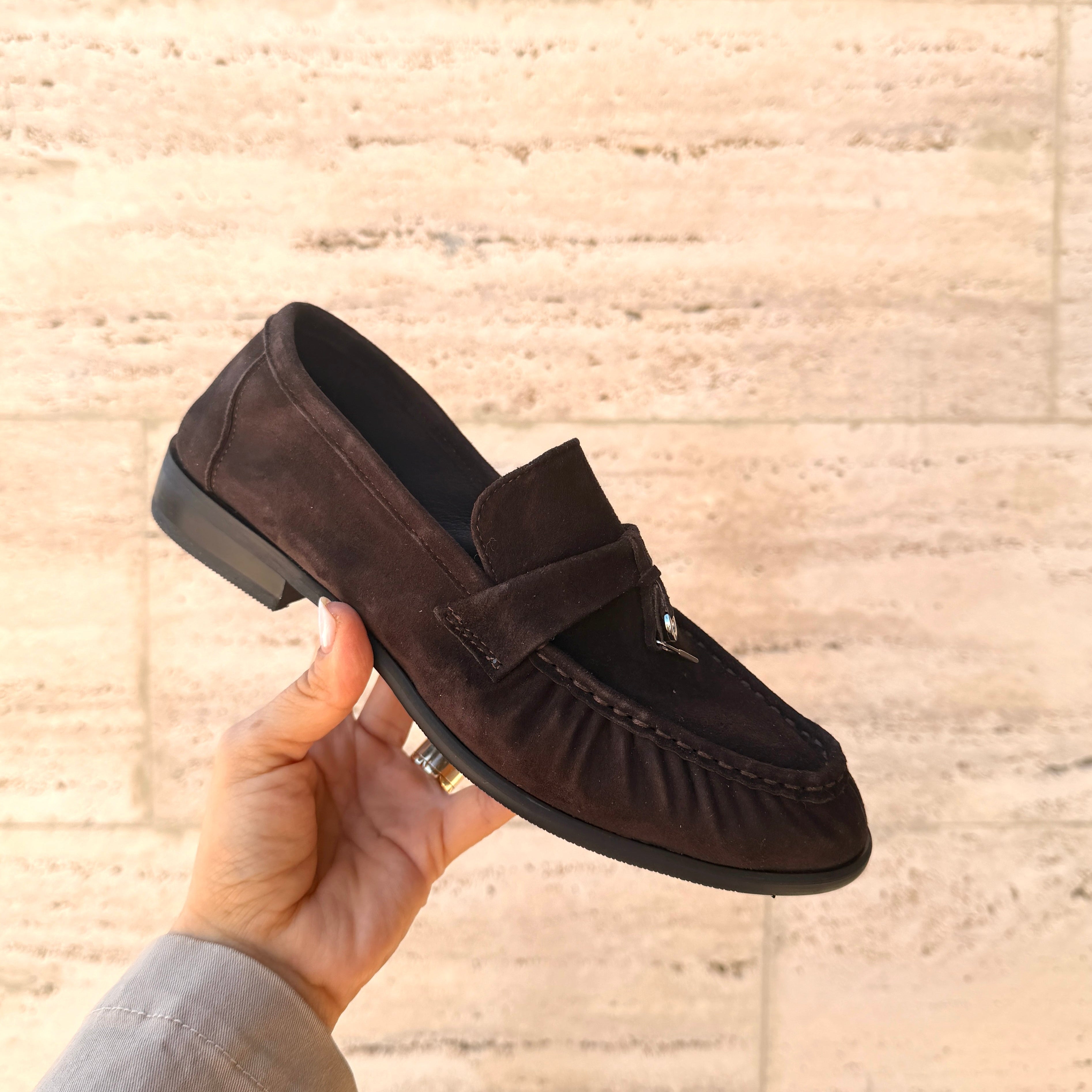 Mocasin SHELLY ante moka