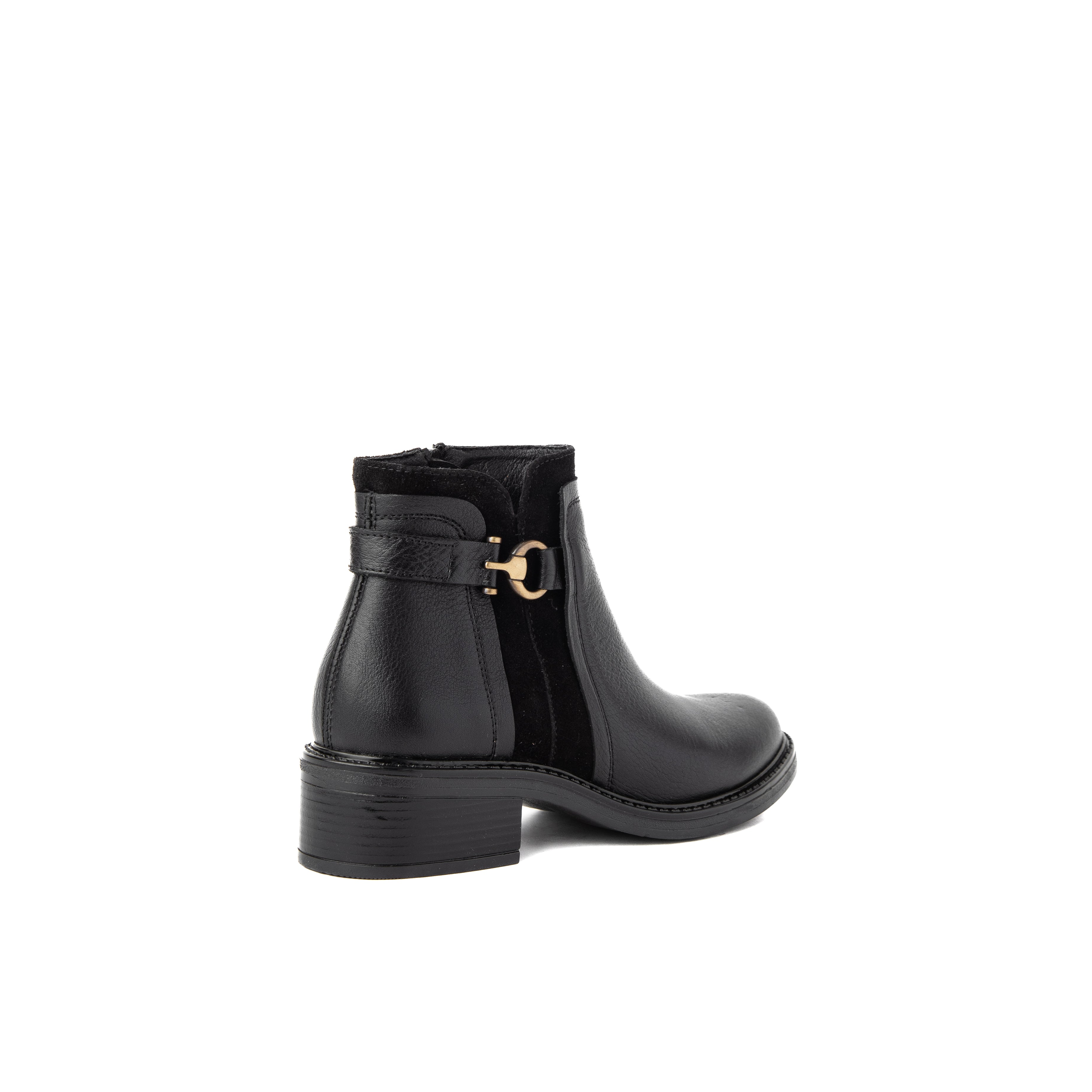 Botin JANE piel negro