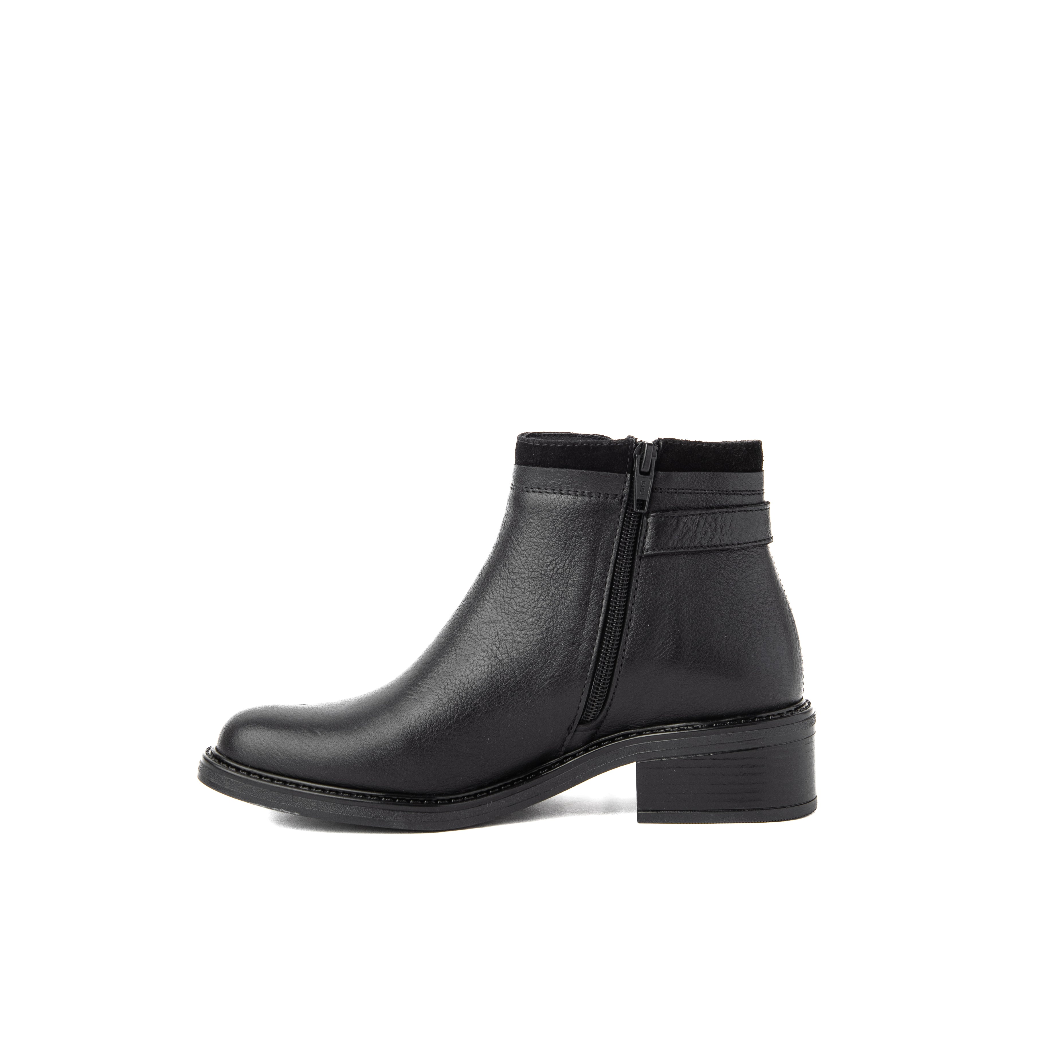 Botin JANE piel negro