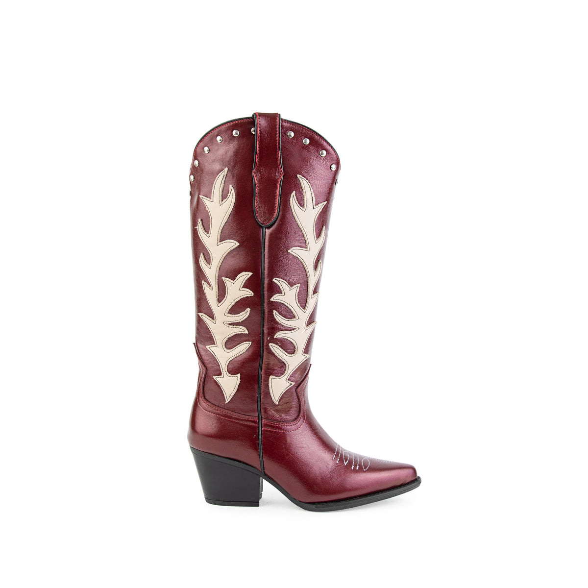 Bota VEGAS piel rojo