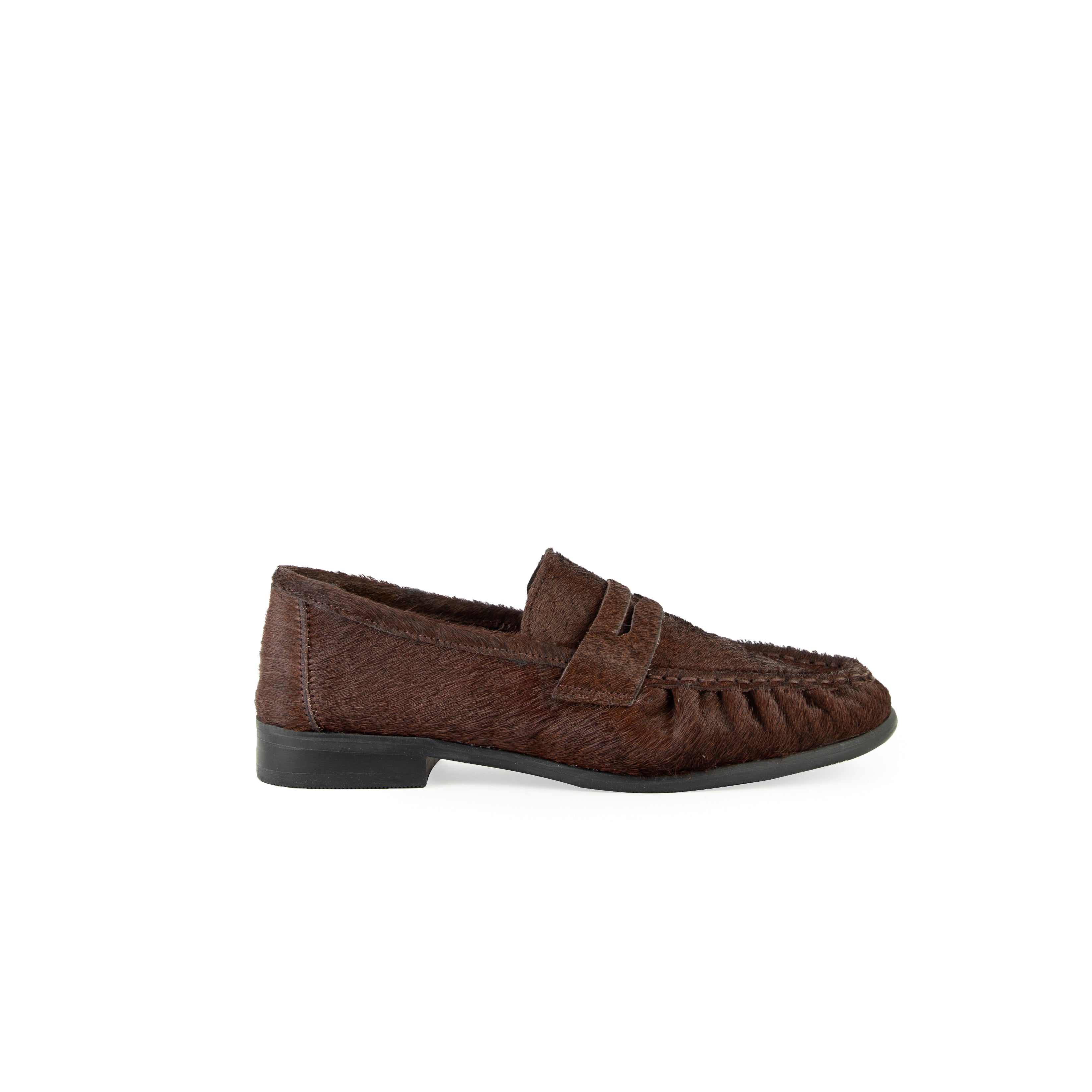 Mocasin LUCCA pelo café