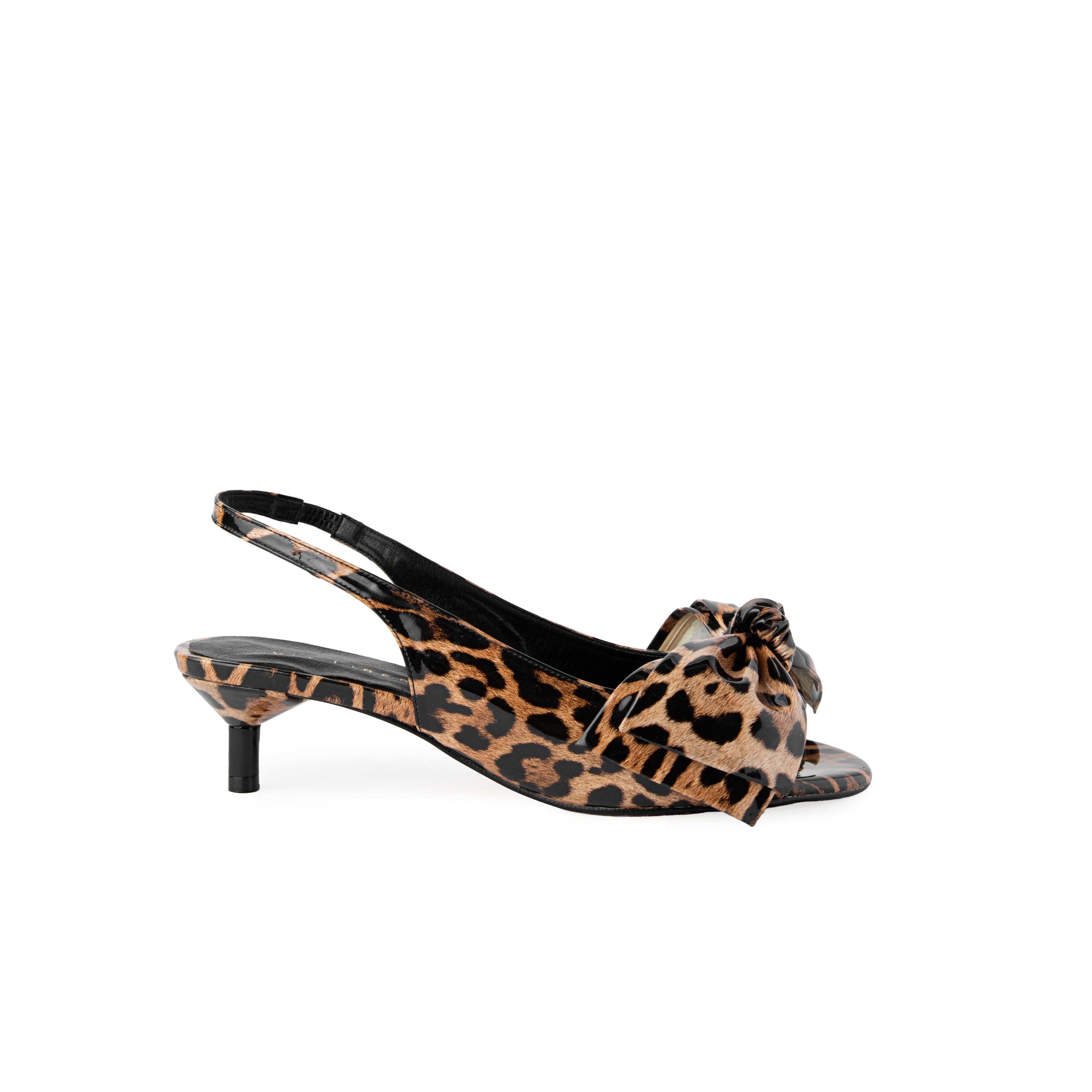 Sandalia PEPTOE charol leop