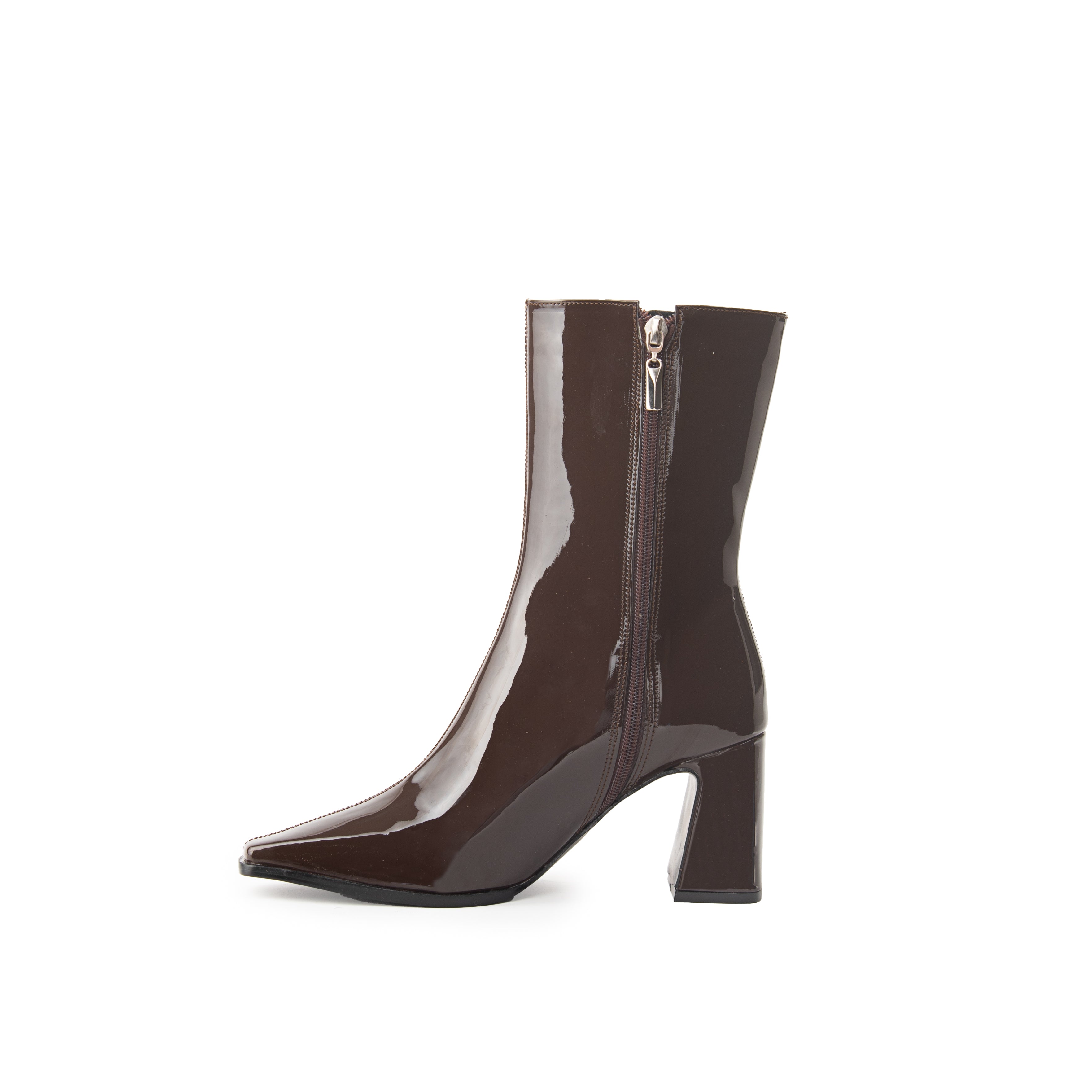 Botín CIARA charol moka