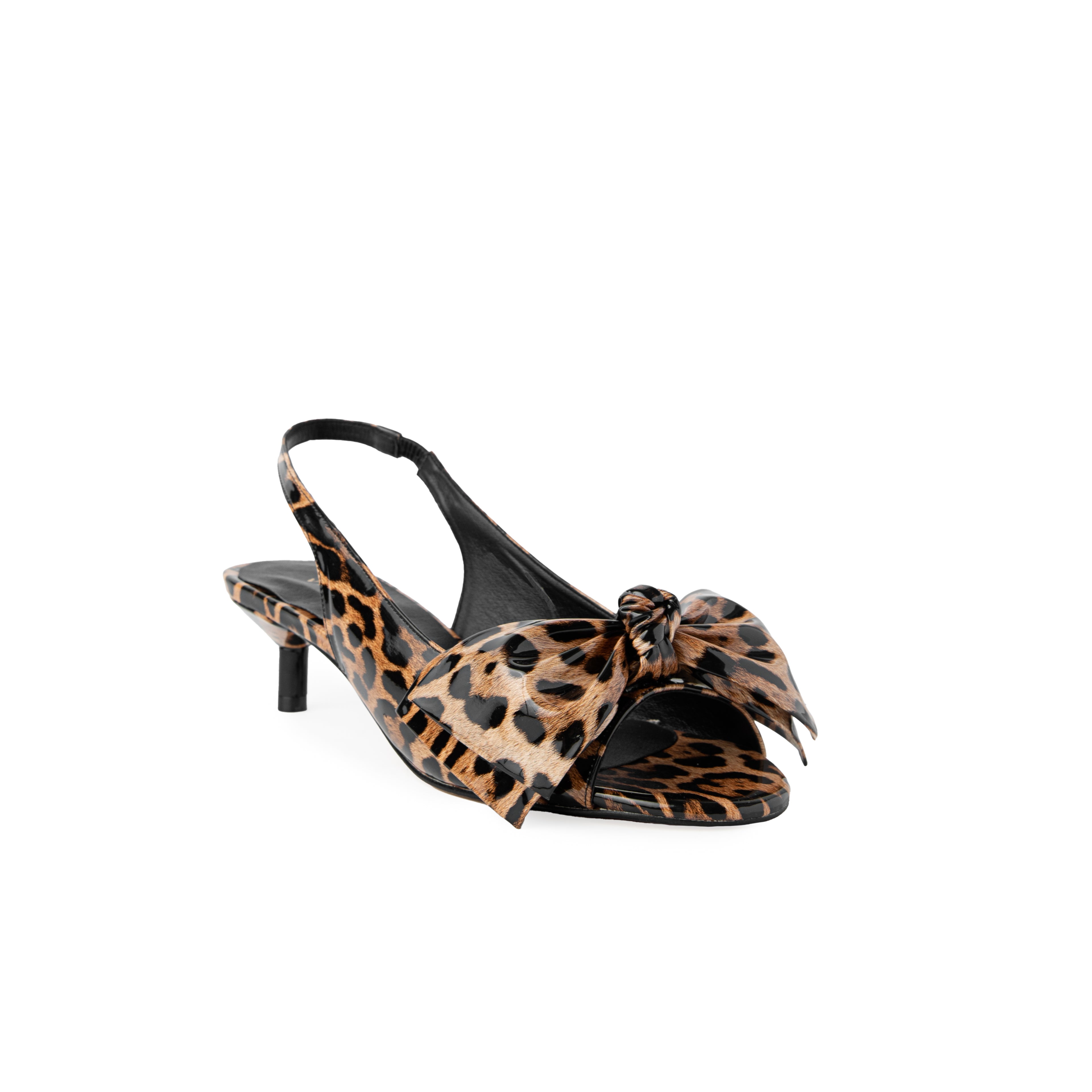 Sandalia PEPTOE charol leop