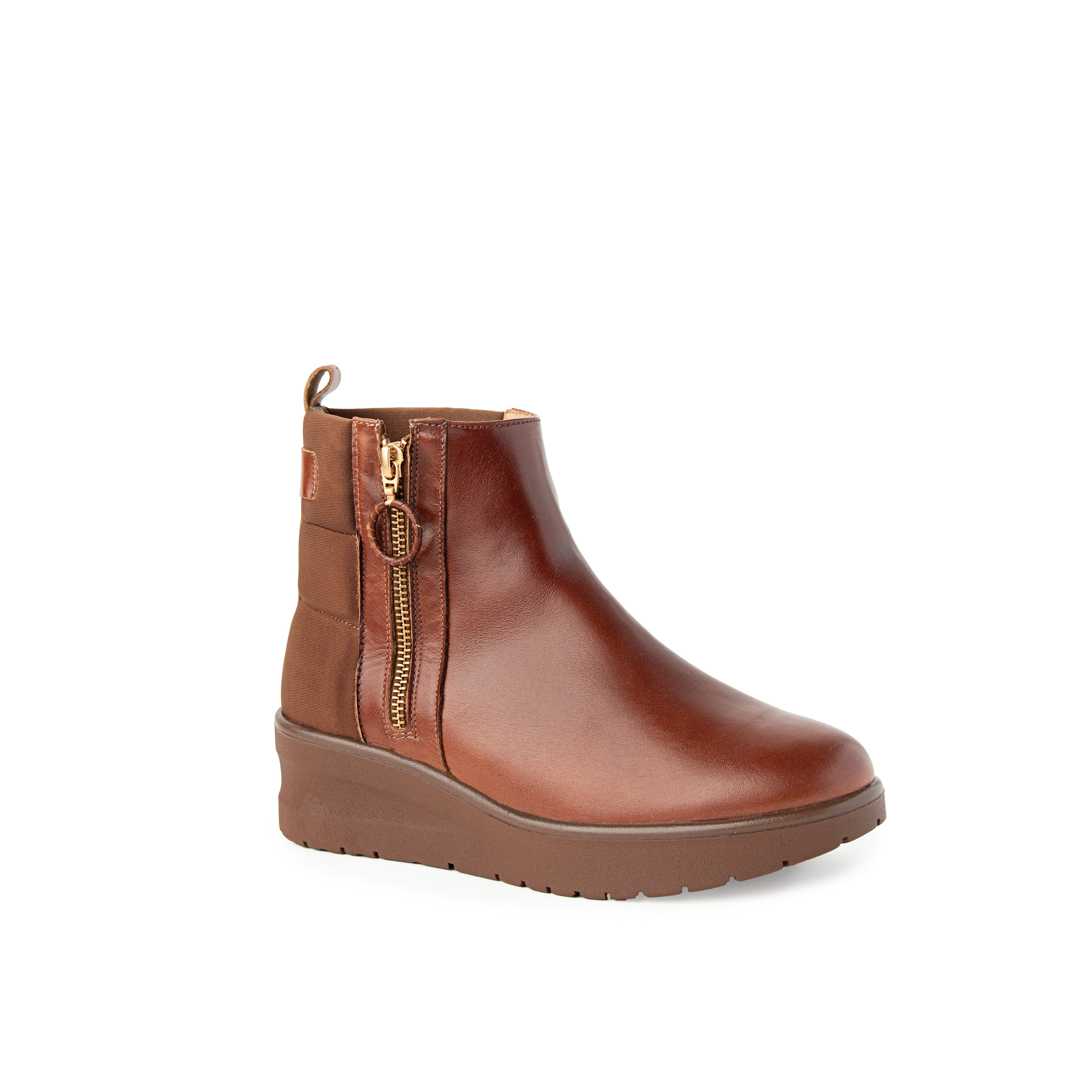 Botin ALAMEDA piel miel