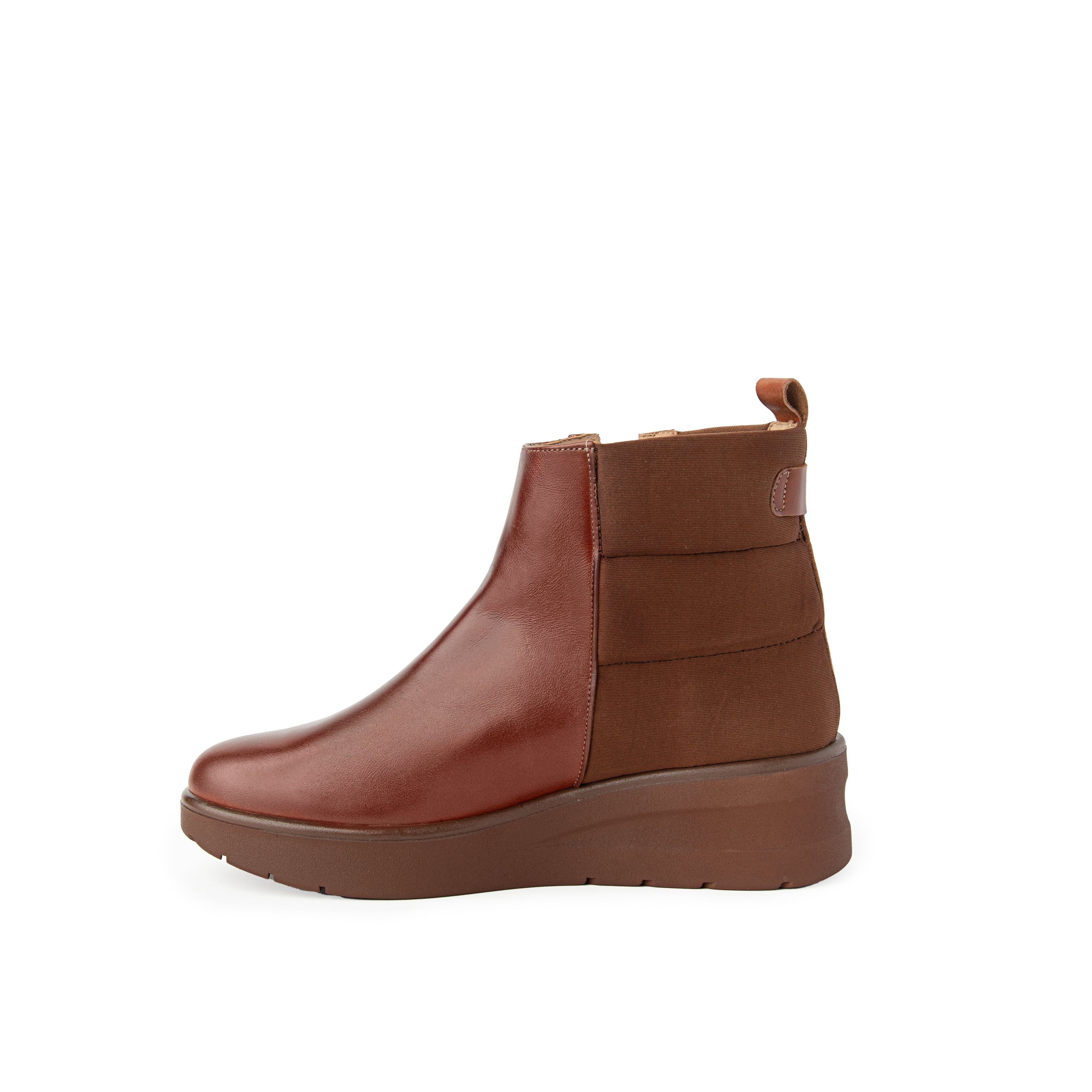 Botin ALAMEDA piel miel