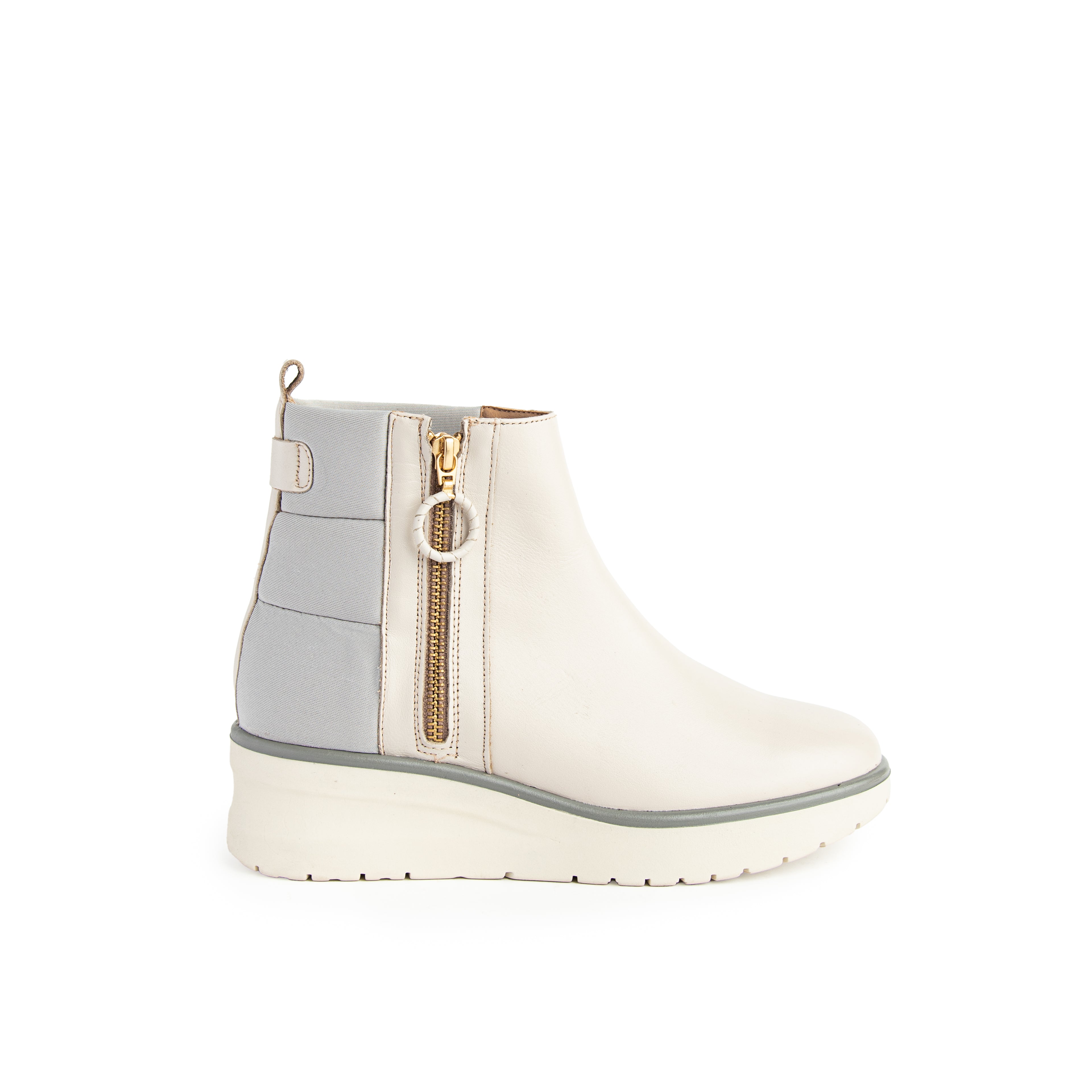 Botin ALAMEDA piel latte