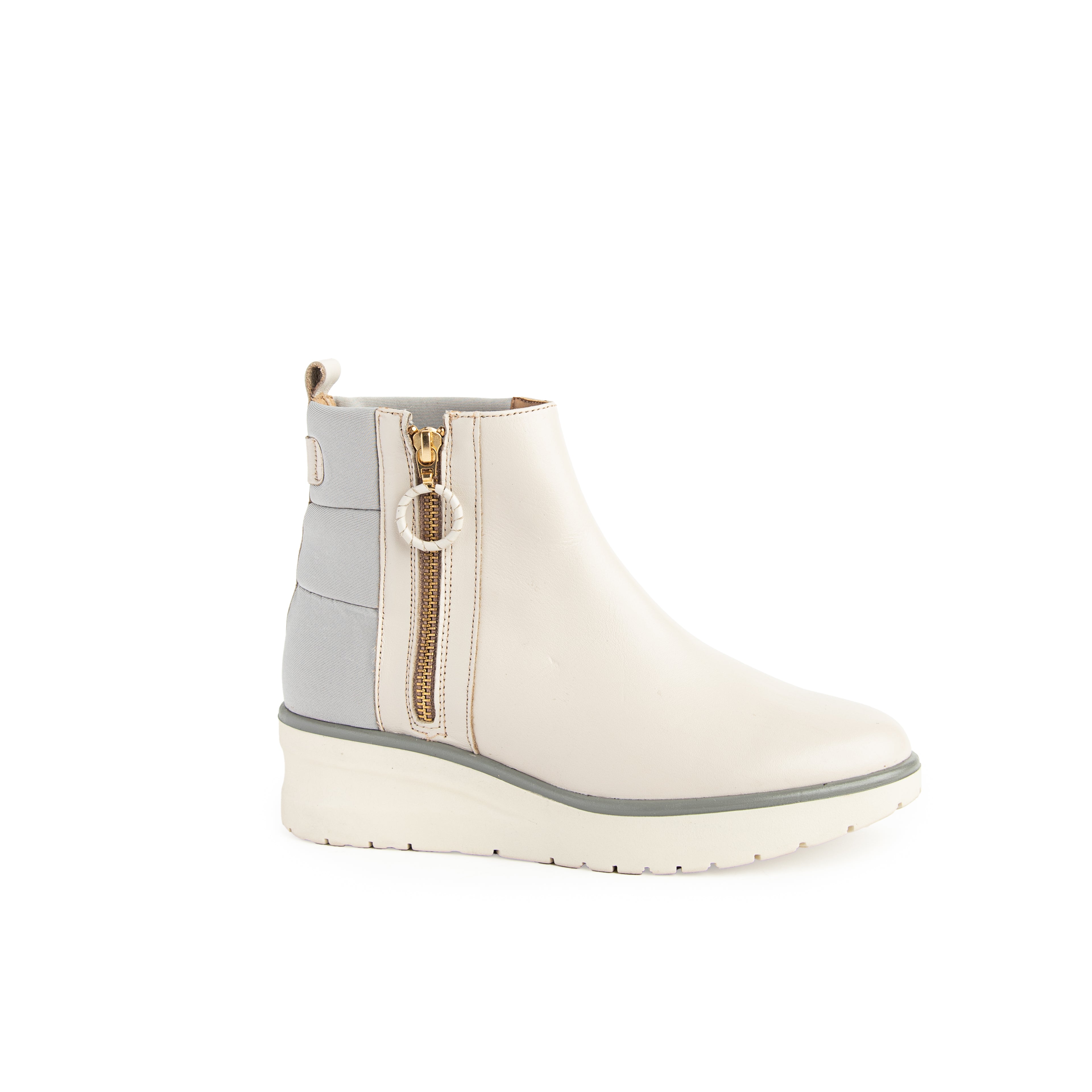 Botin ALAMEDA piel latte