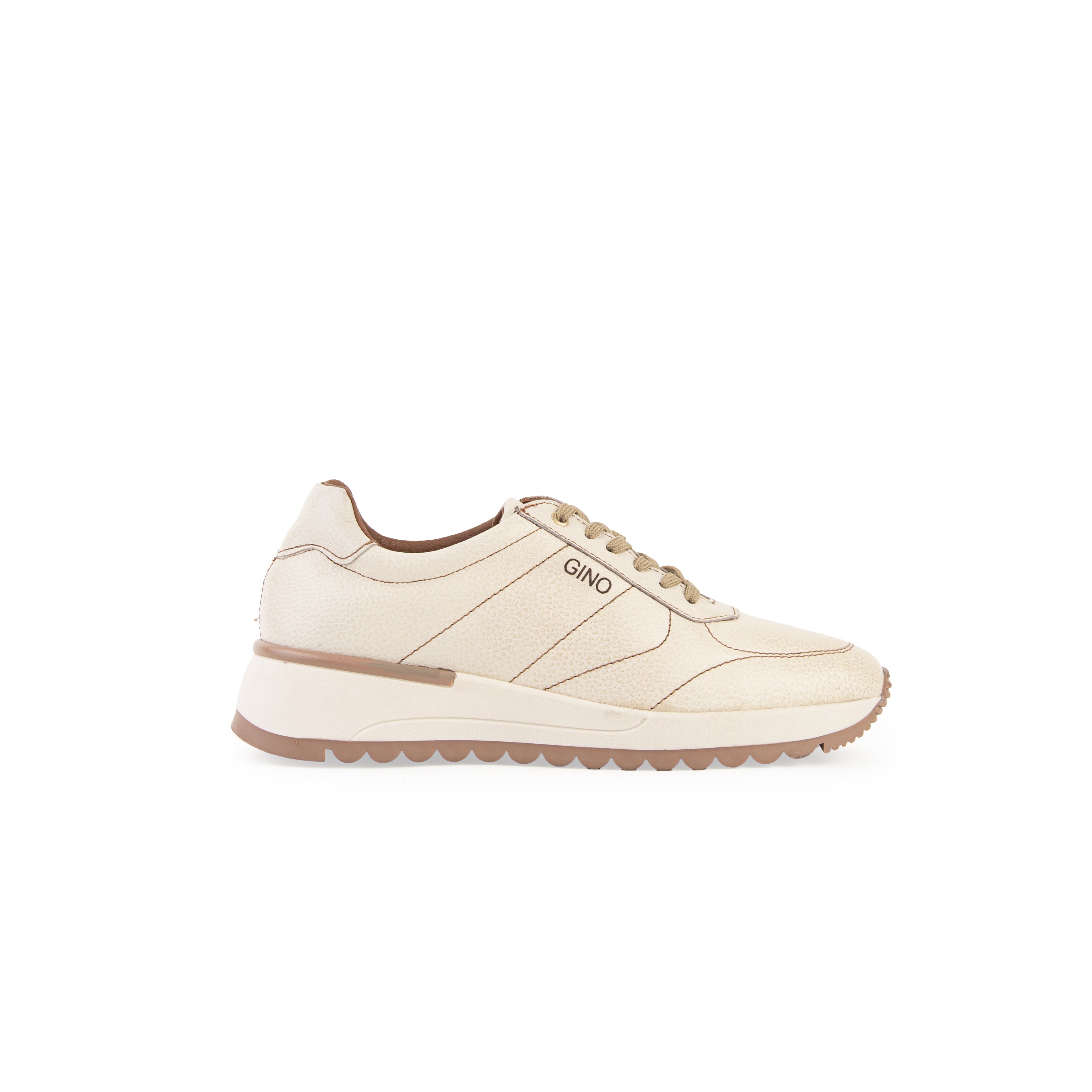 Tenis IVORY piel crema