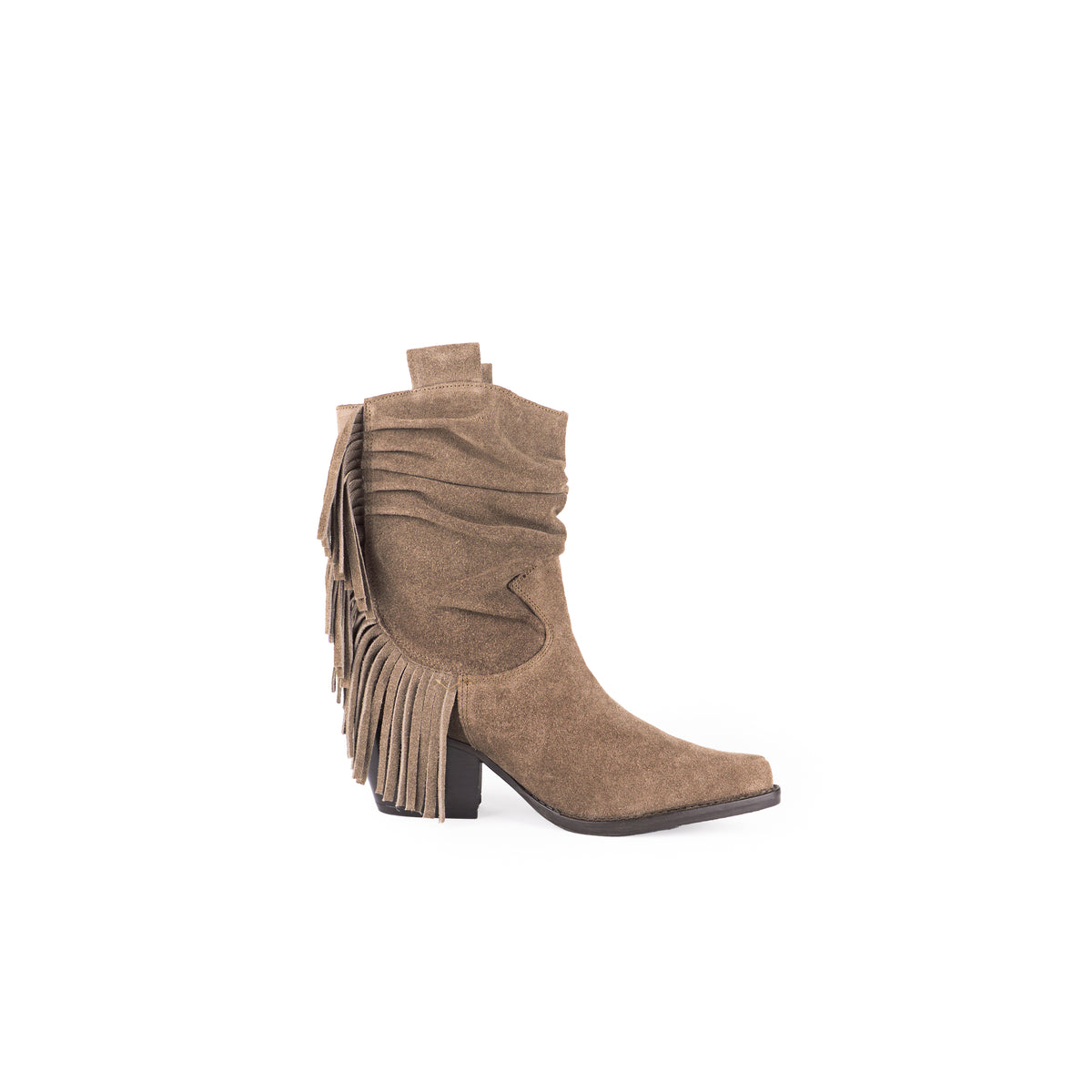 Bota BOWIE gamuza caramelo