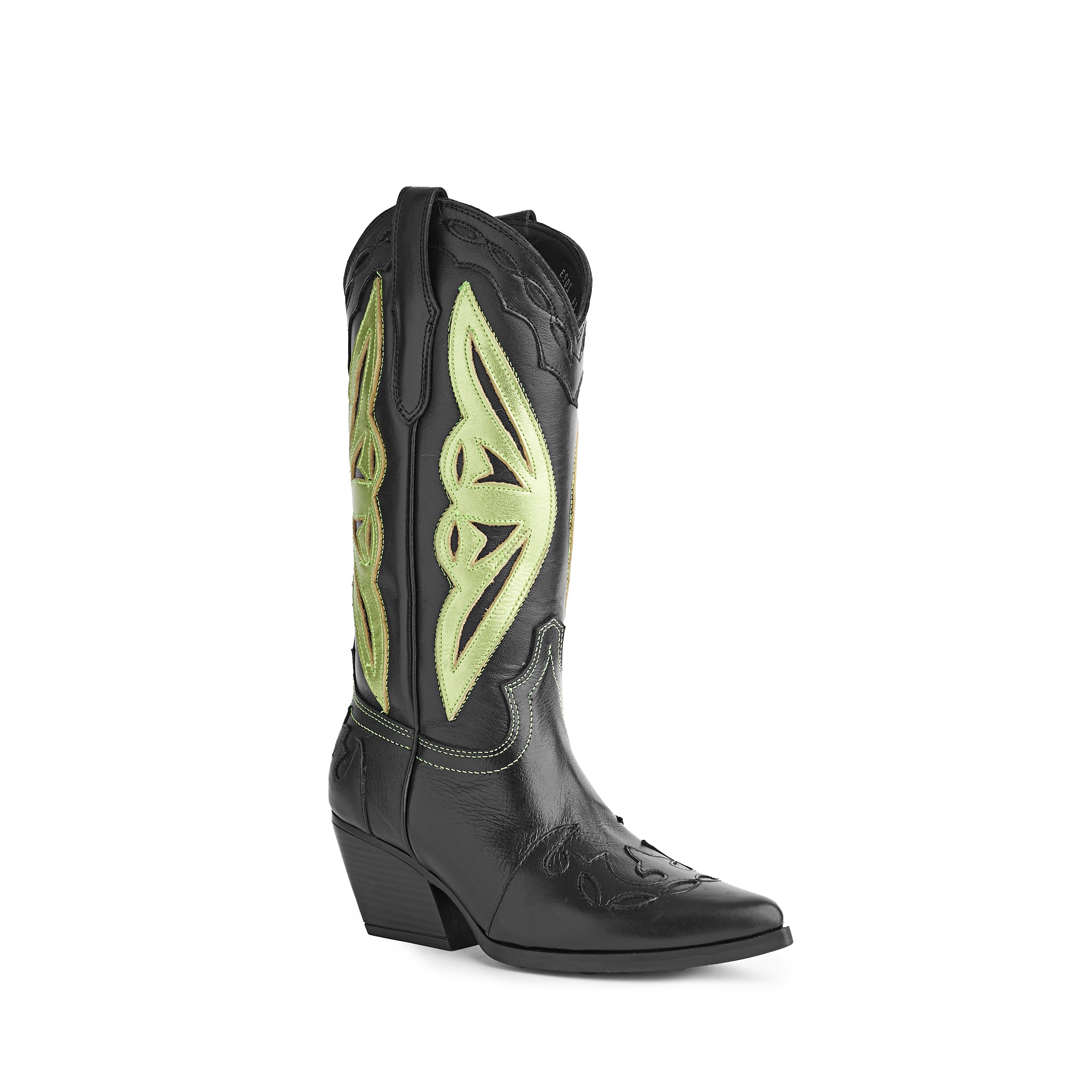 Bota JOSIE negro verde