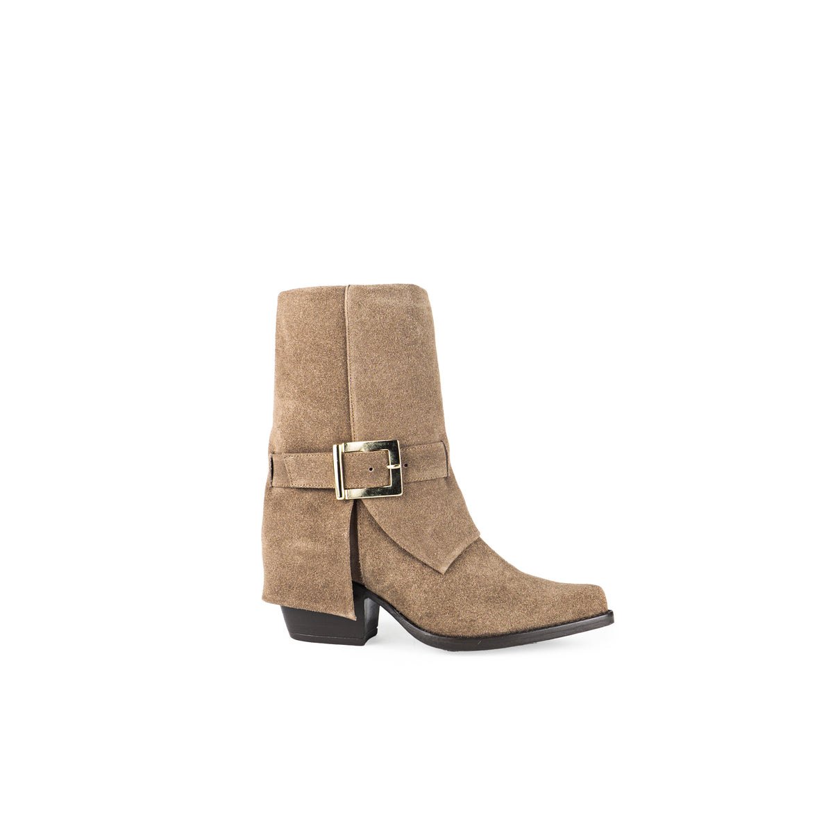 Bota WYOMING gamuza caramelo