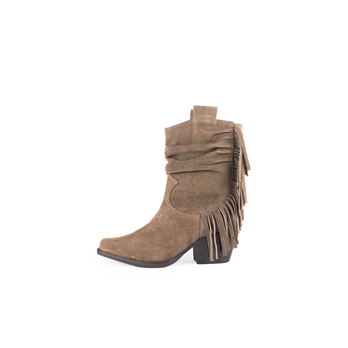 Bota BOWIE gamuza caramelo