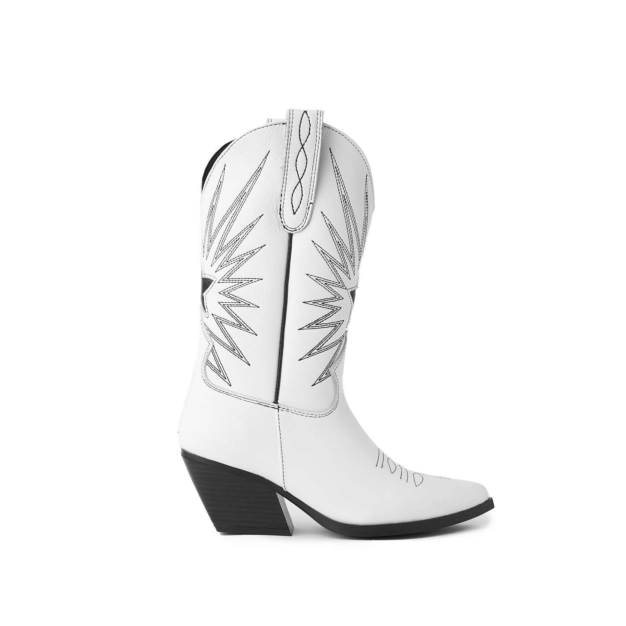 Bota DAKOTA piel blanco