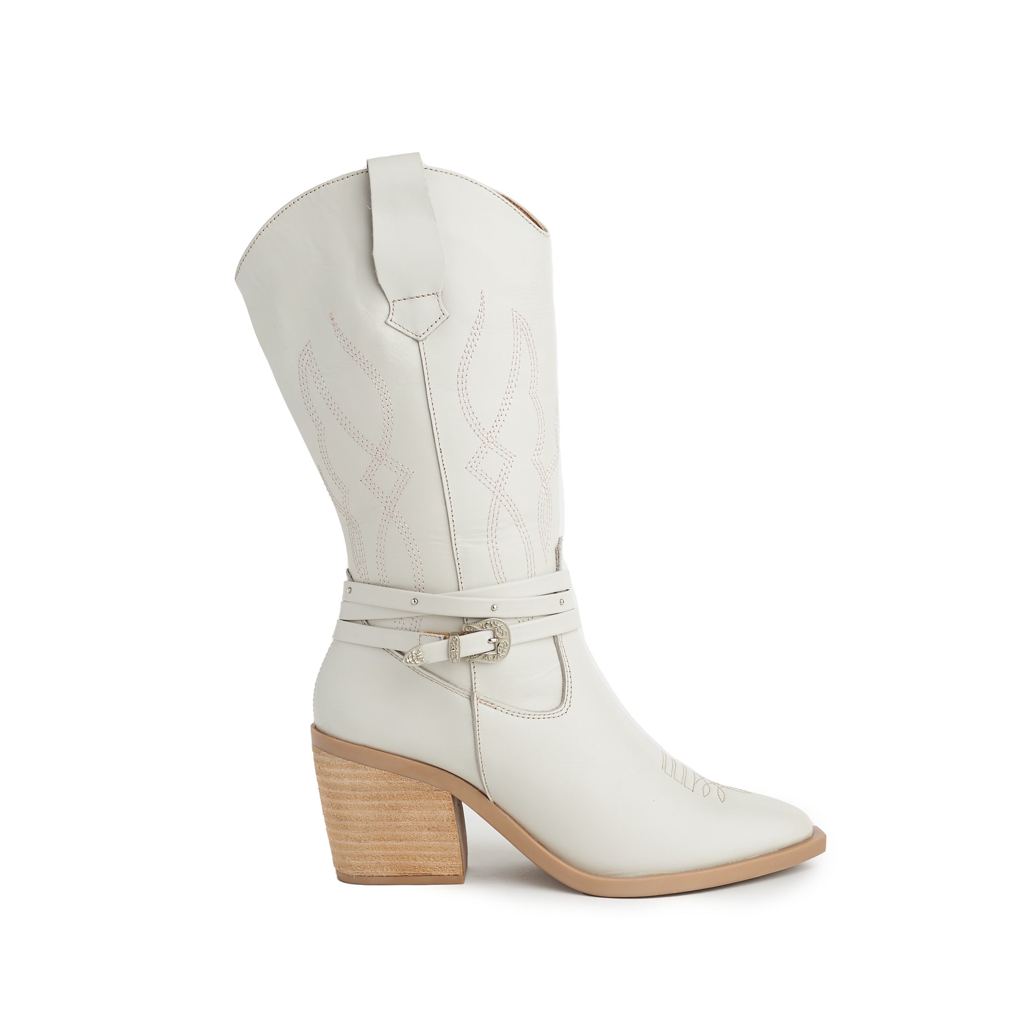 Bota DAISY piel latte