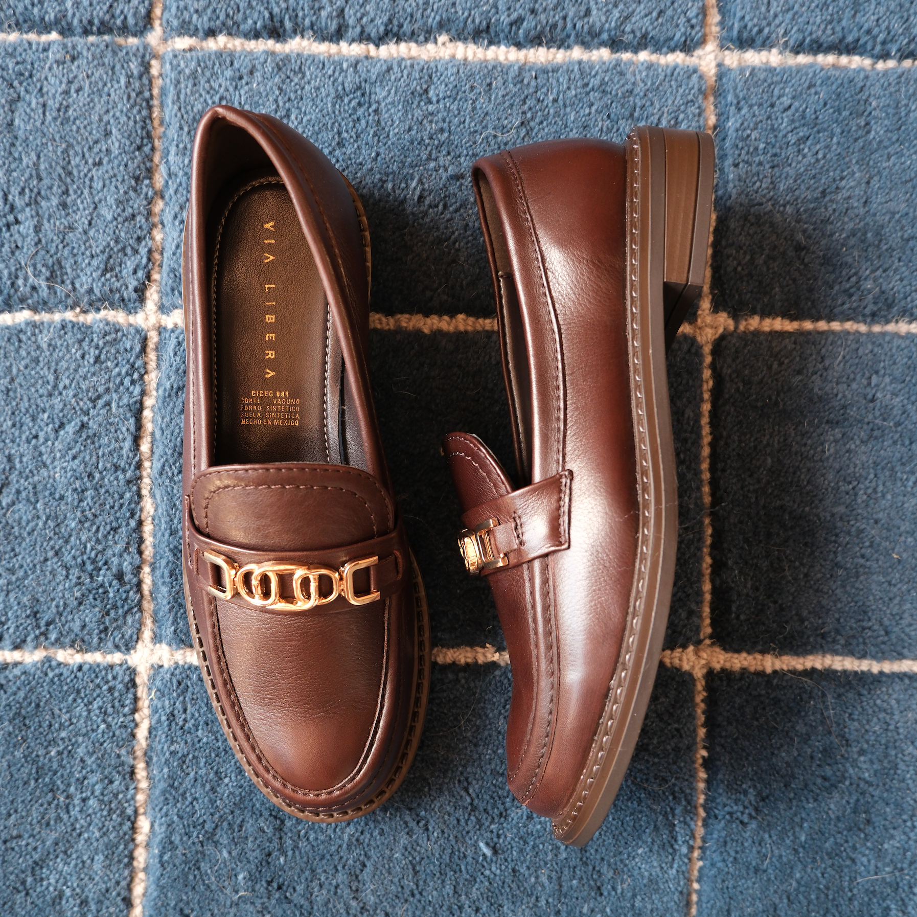 Mocasin BLAIR  piel chocolate