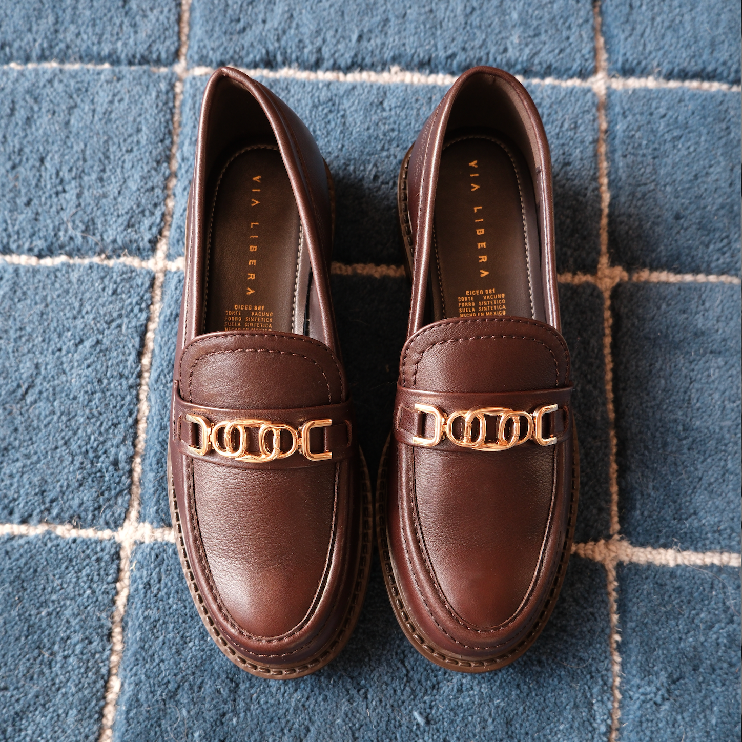 Mocasin BLAIR  piel chocolate