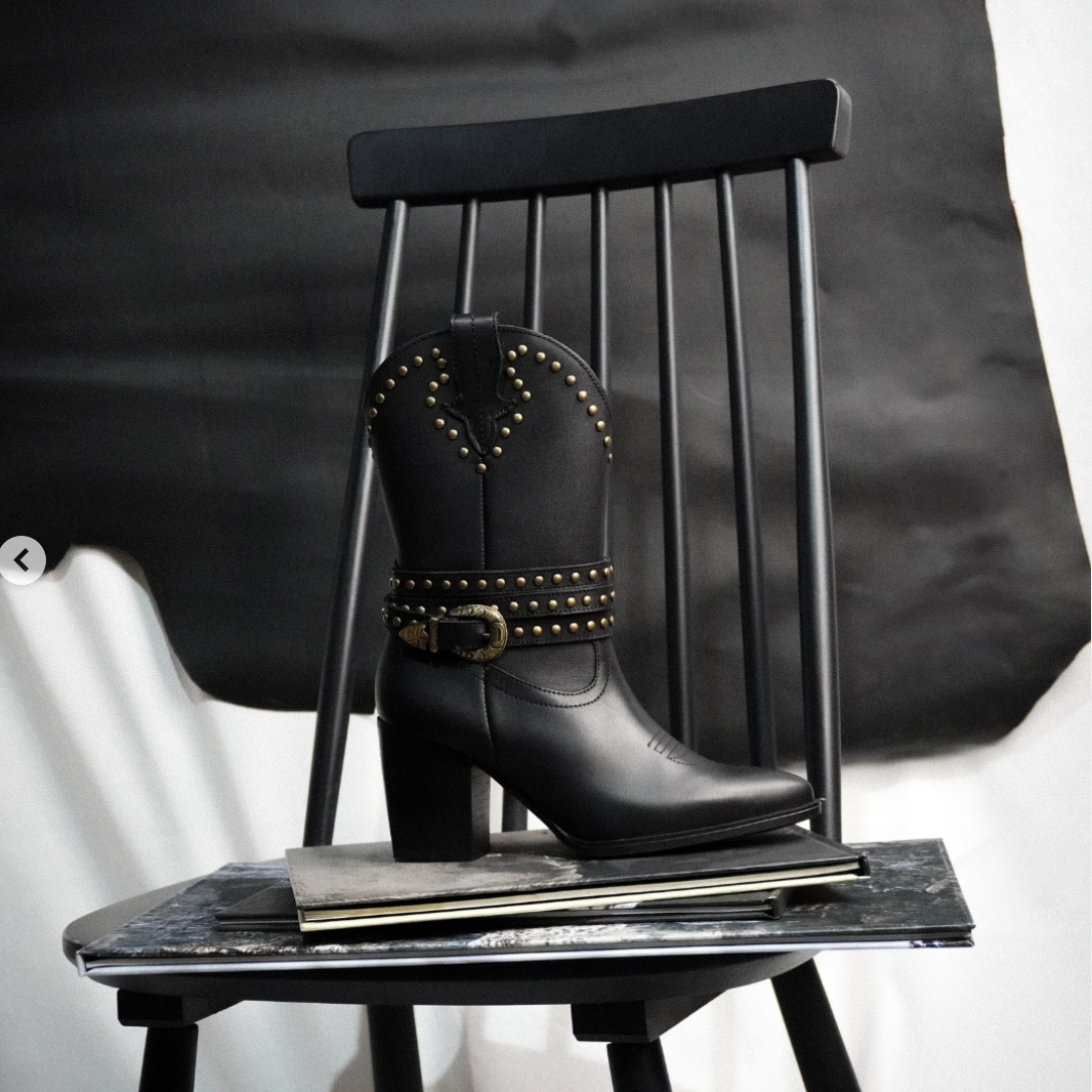 Bota COLMAN piel negro