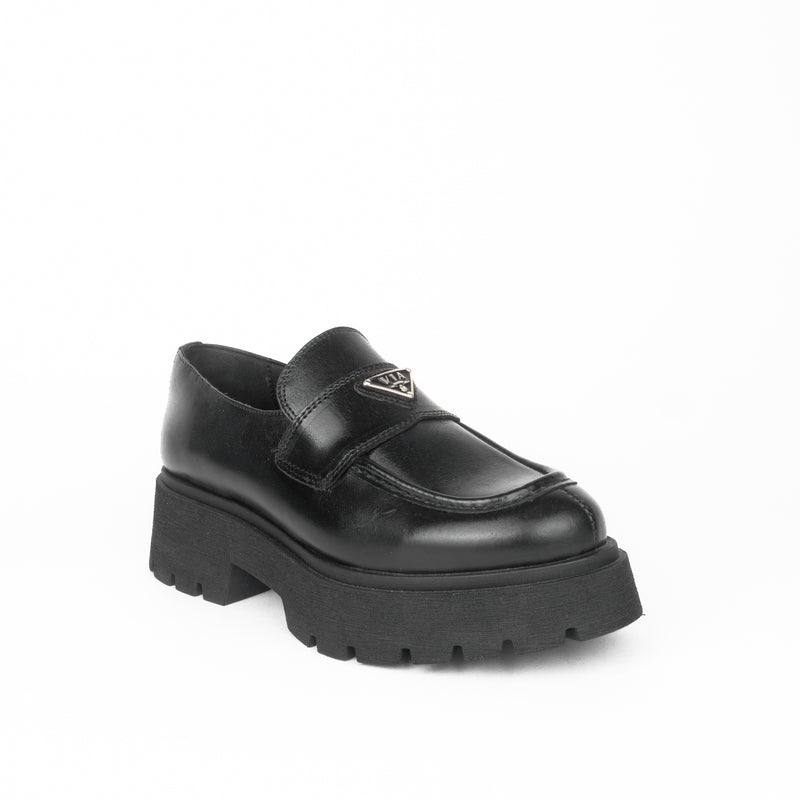 Mocasin PIPER piel negro