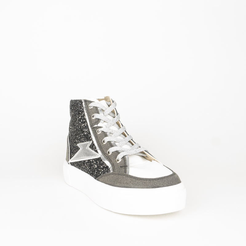 Tenis FLASH XL blanco/plata