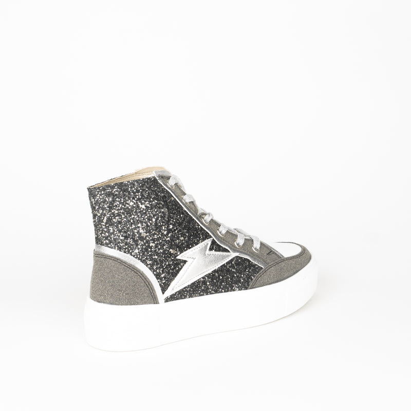 Tenis FLASH XL blanco/plata