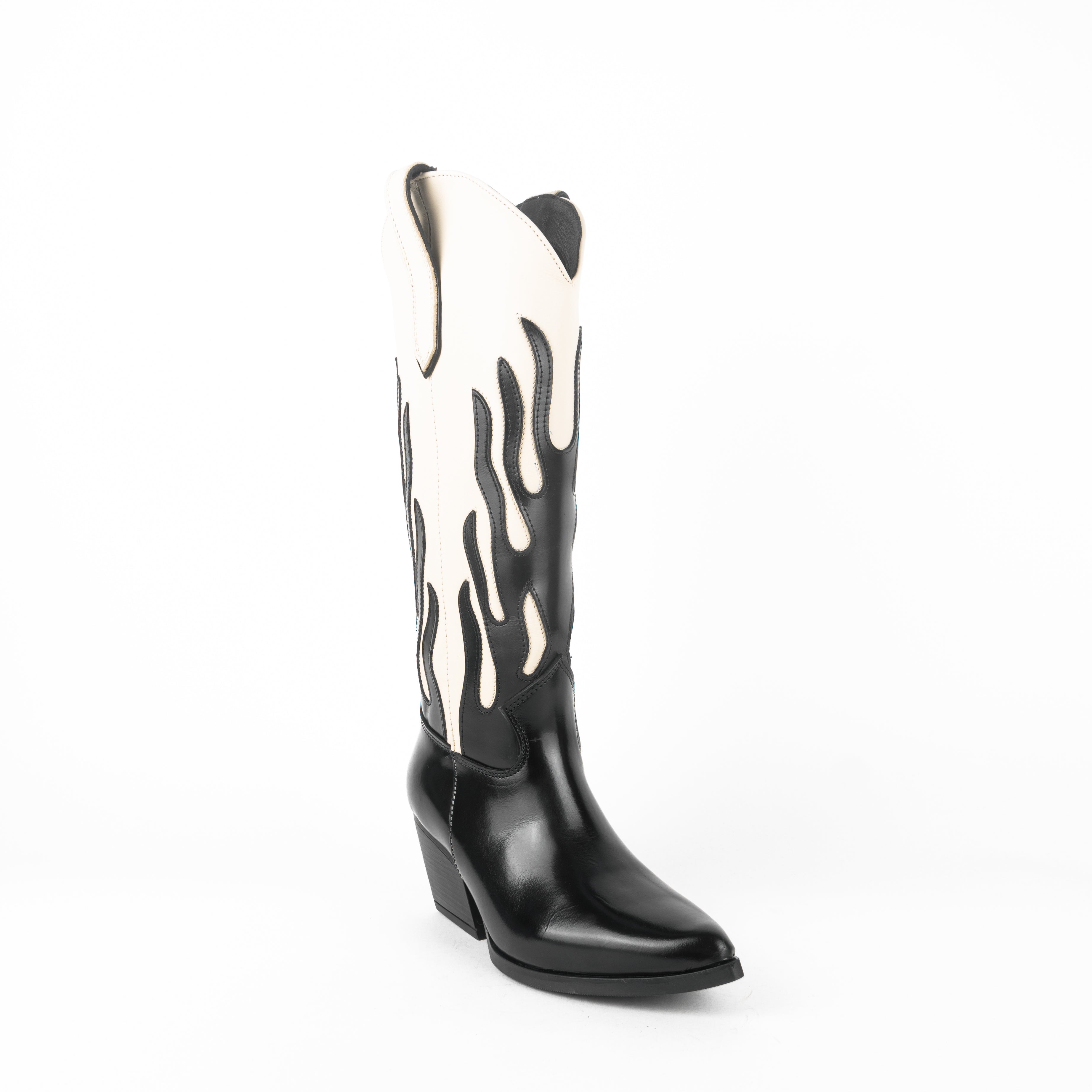 Bota MONTANA piel negro beige