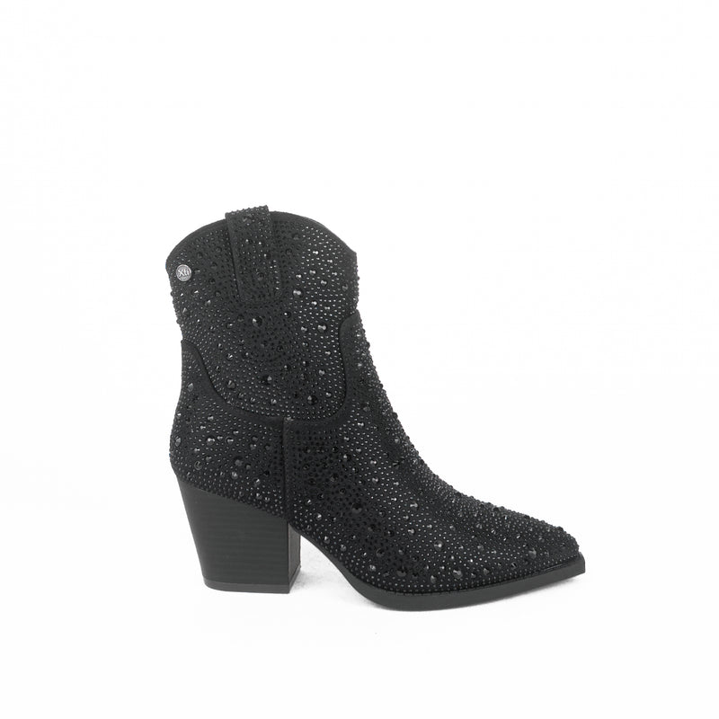 Botin HANDEL piedras negro