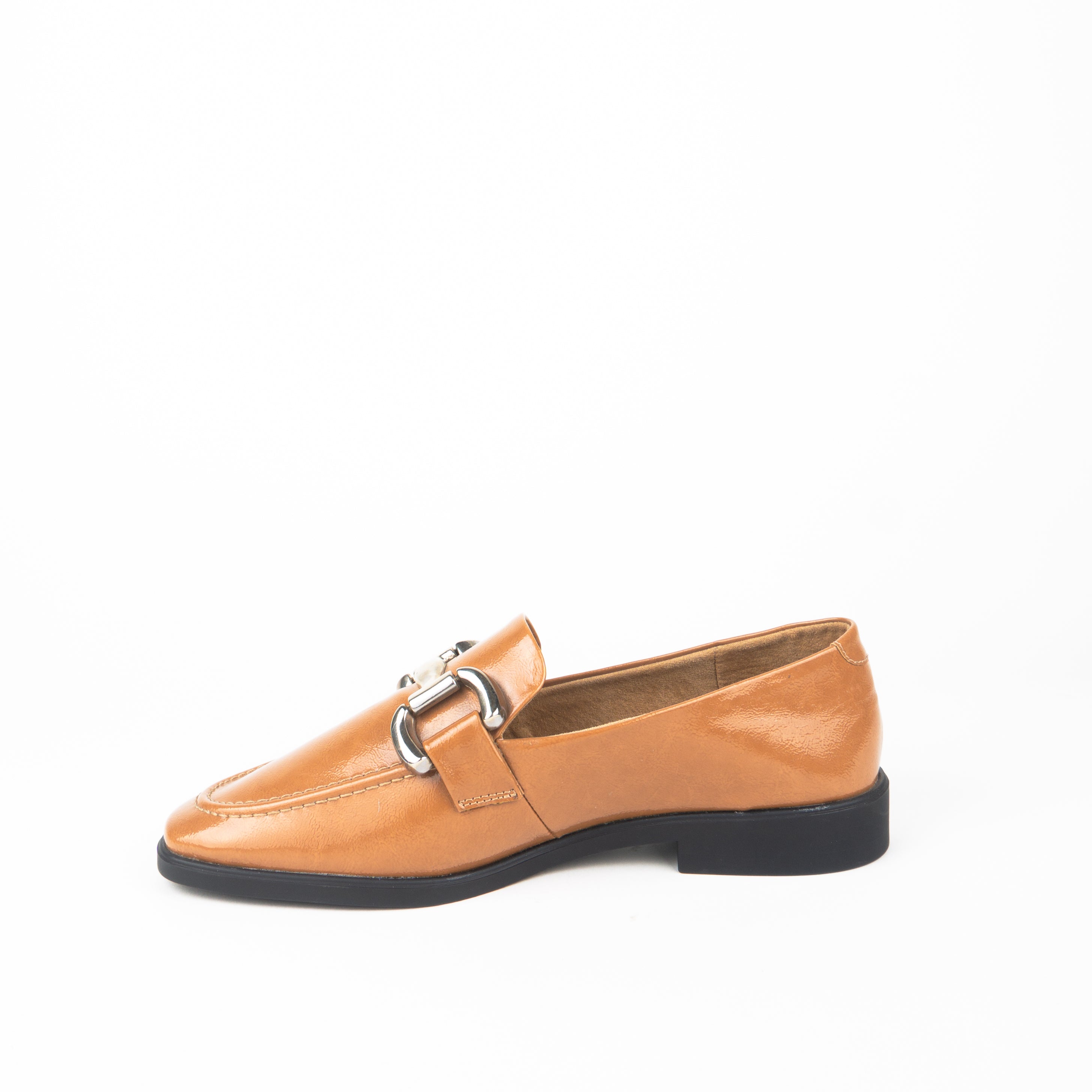 Mocasín JAEN charol miel