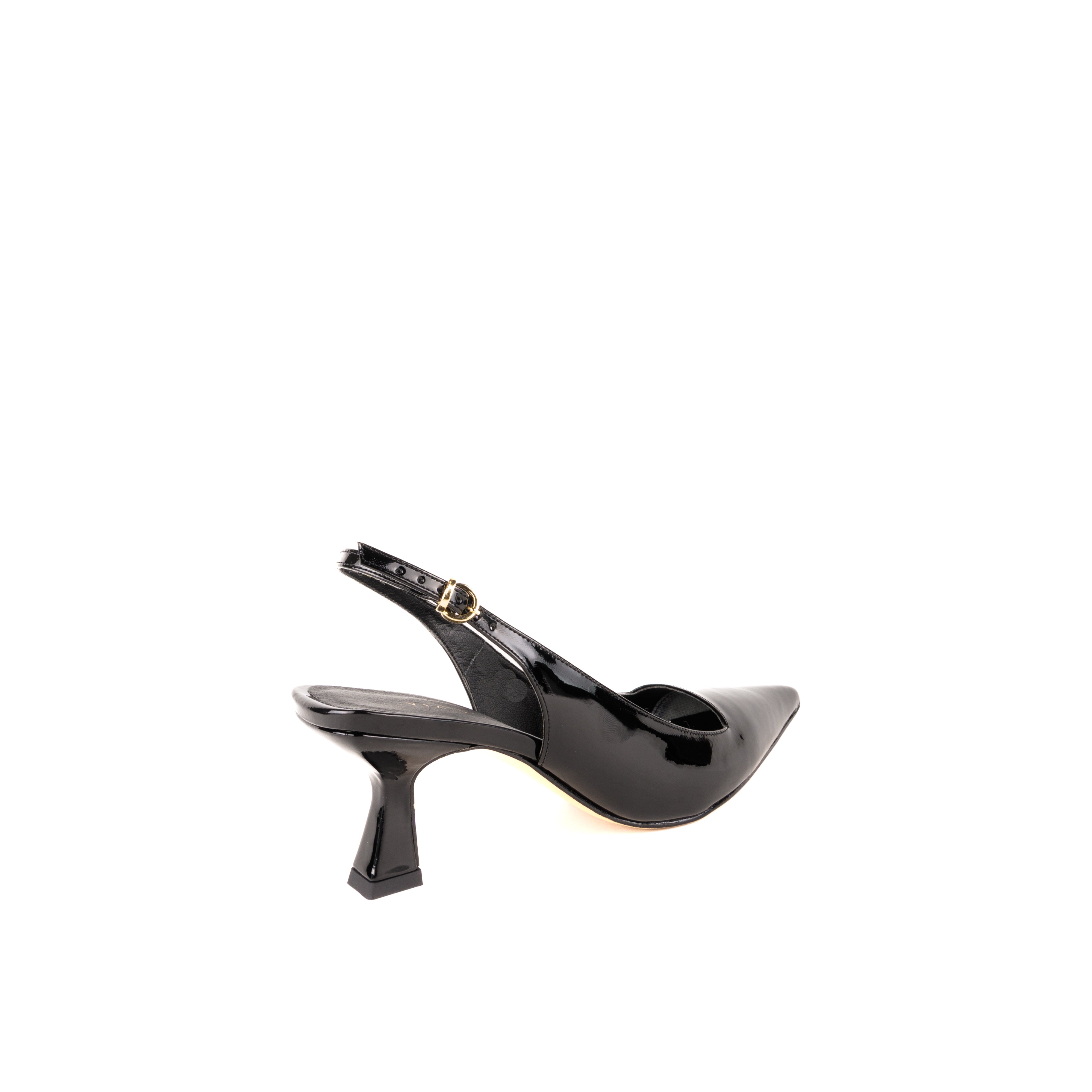 Zapatilla JANINE charol negro