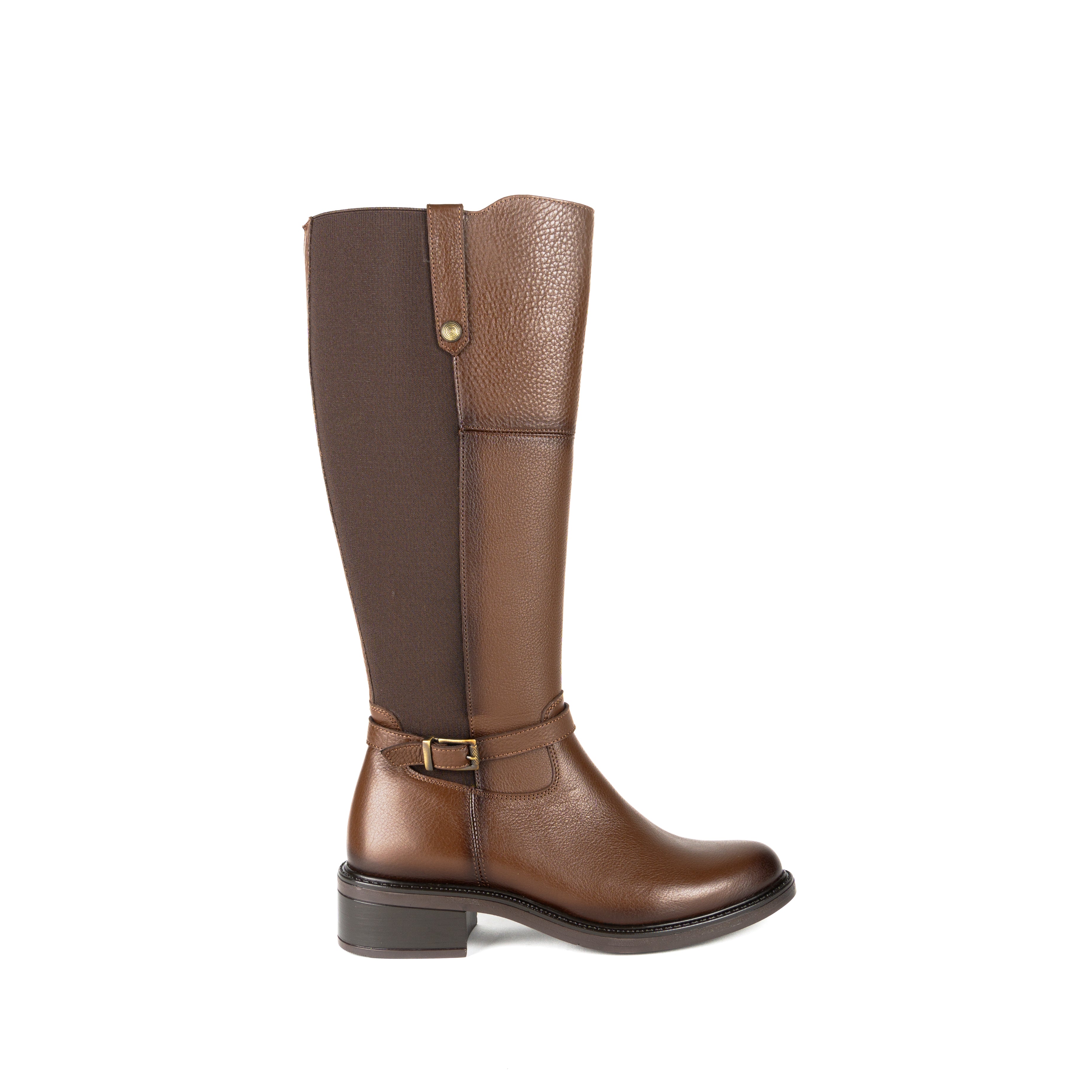 Bota JULIANA piel canela