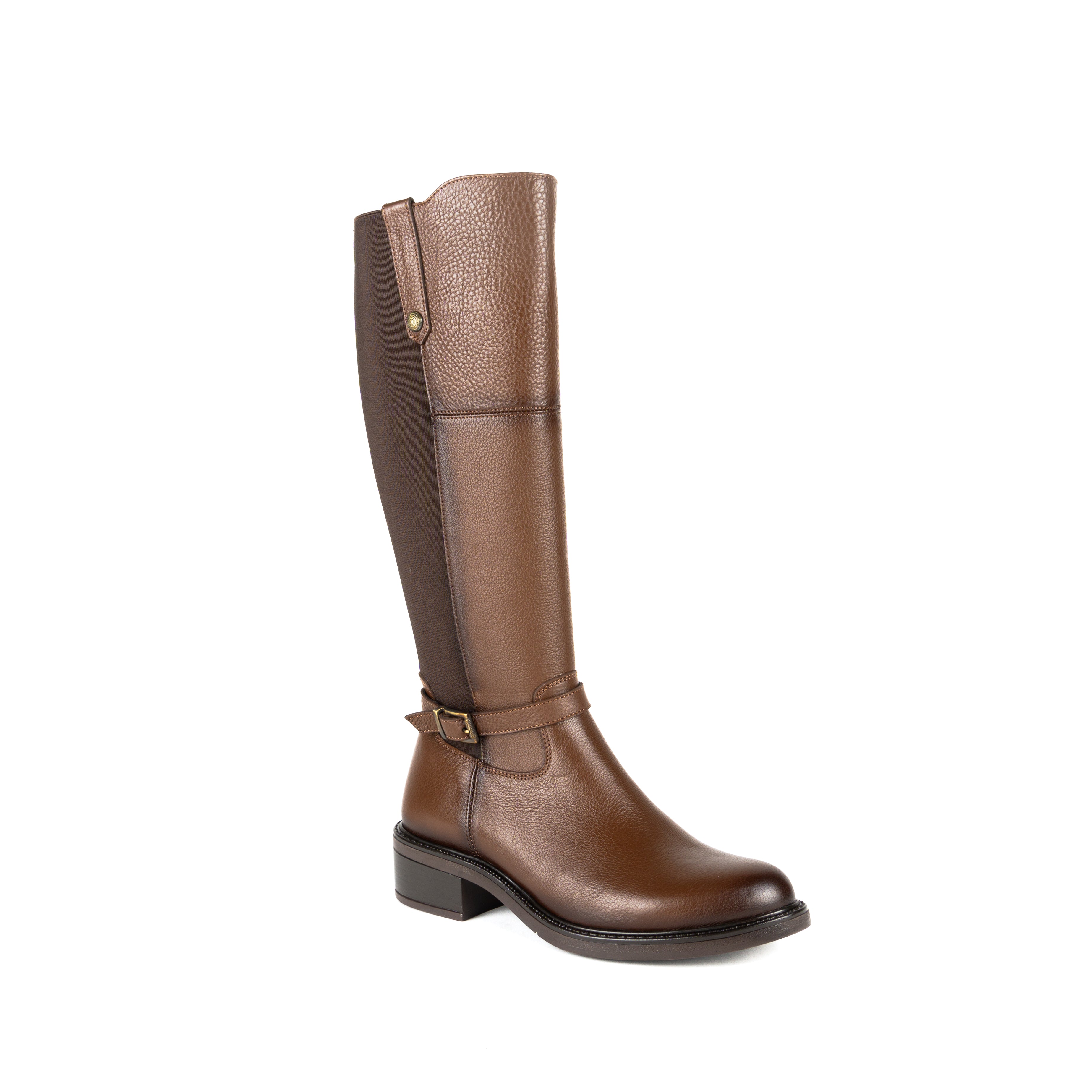 Bota JULIANA piel canela