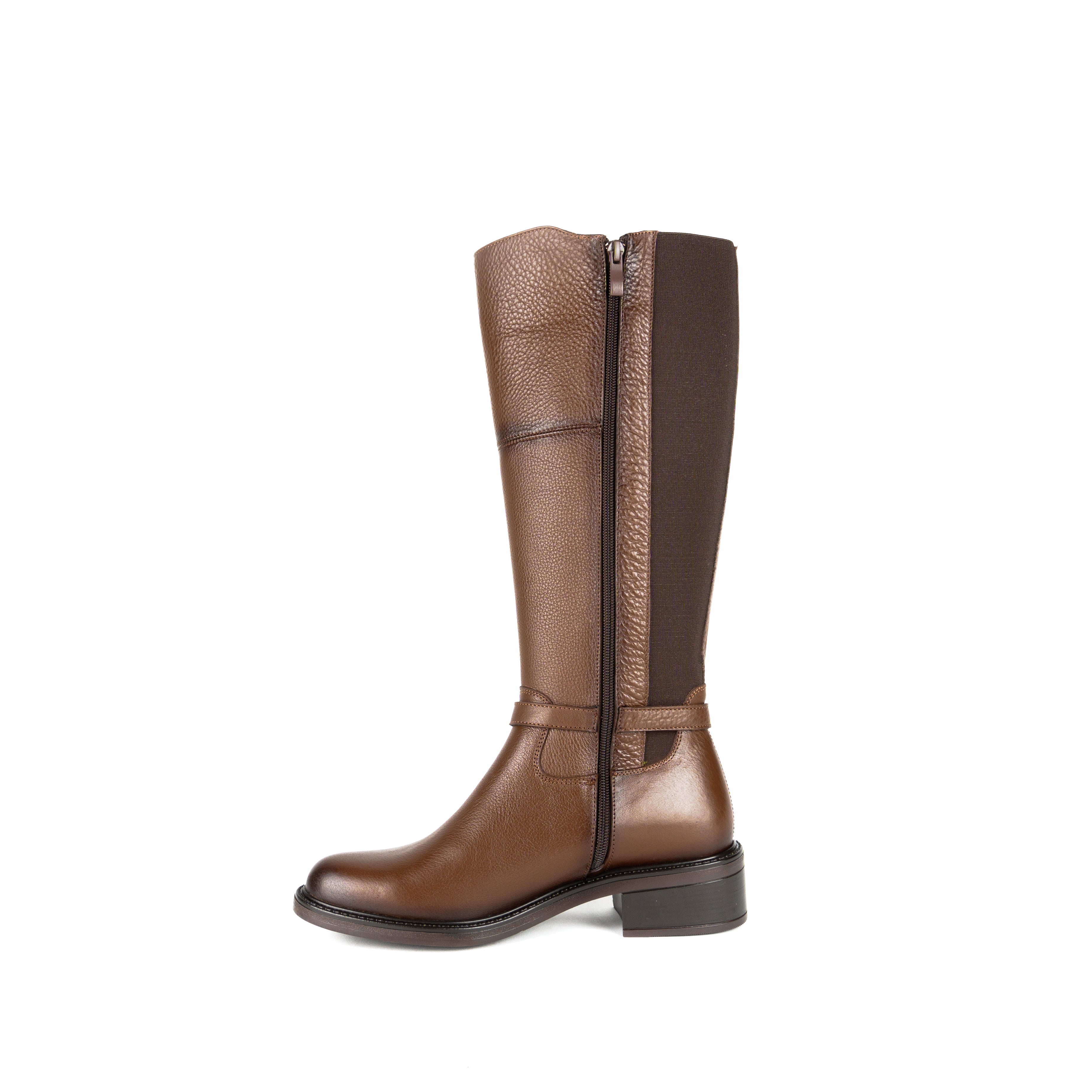Bota JULIANA piel canela