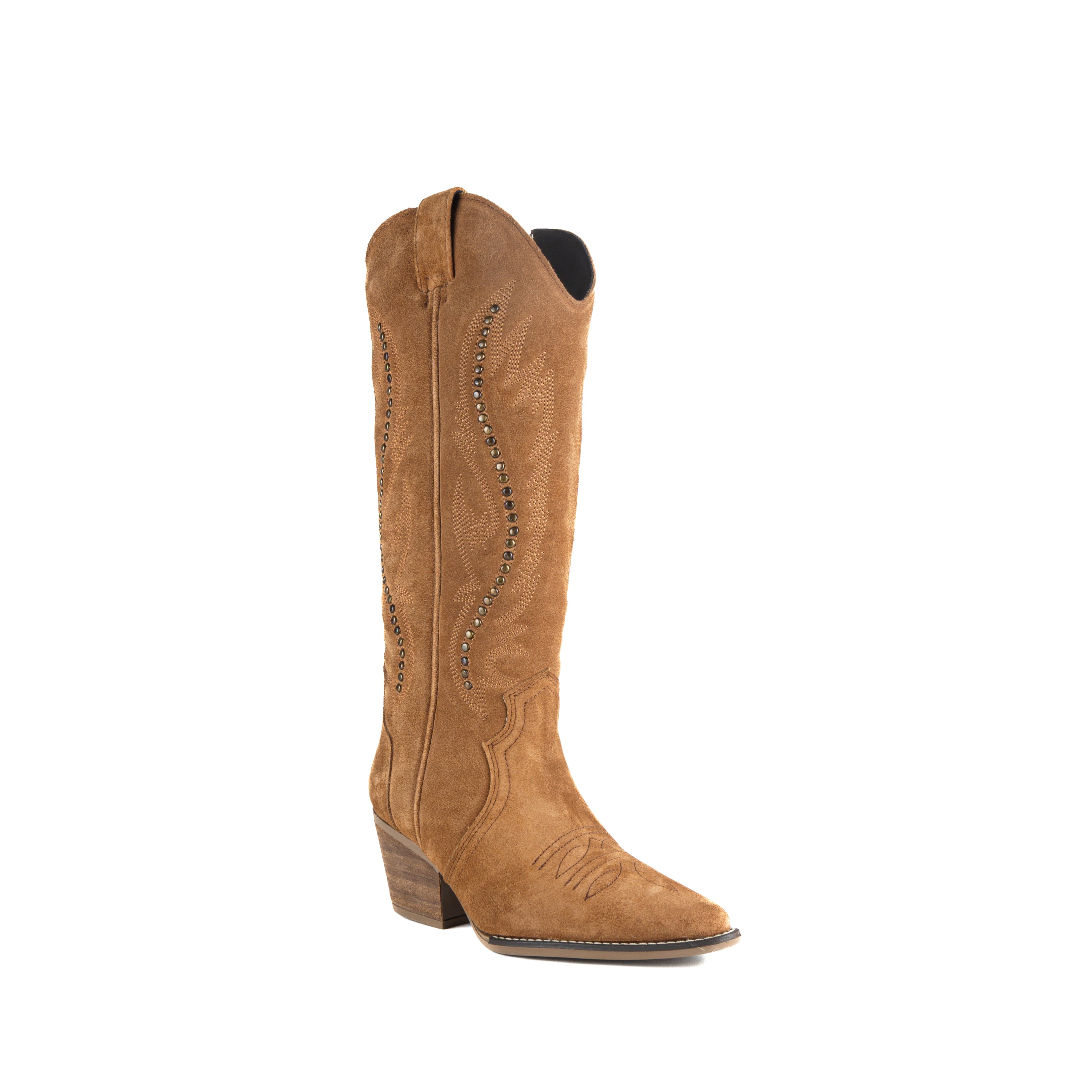 Bota BETH gamuza whisky