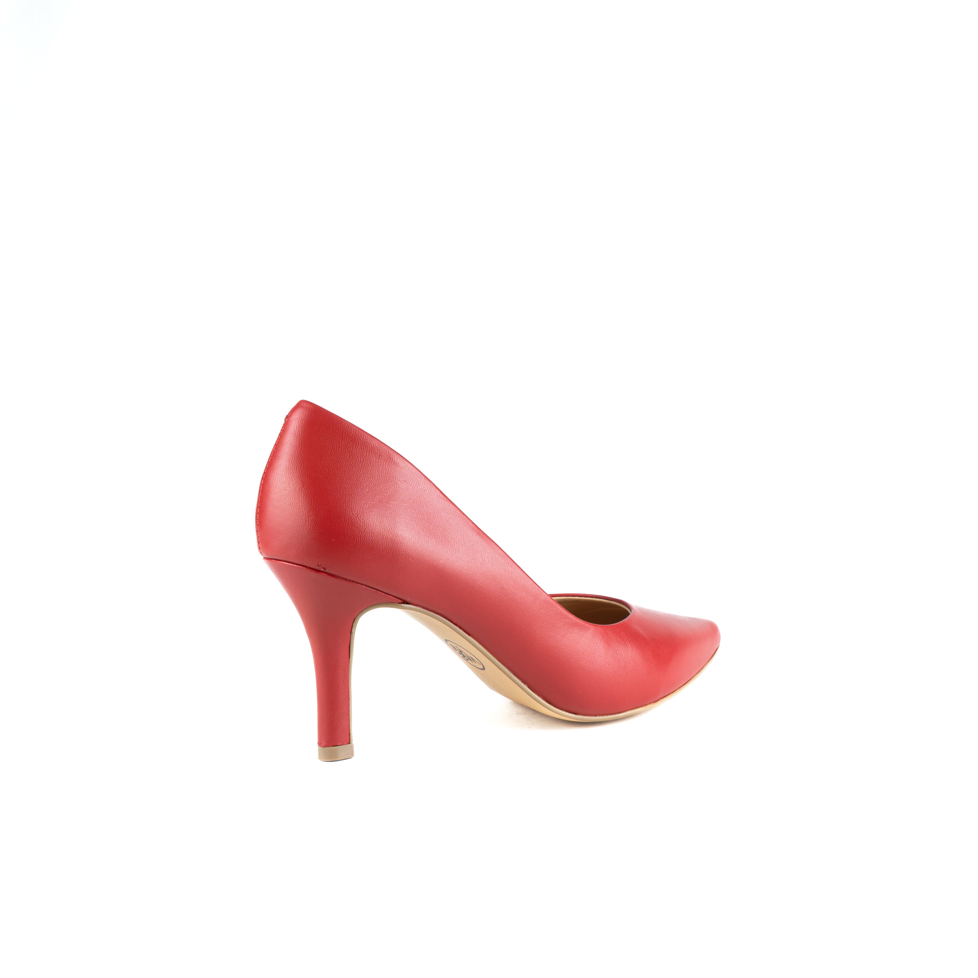 Zapatilla GLAM piel rojo
