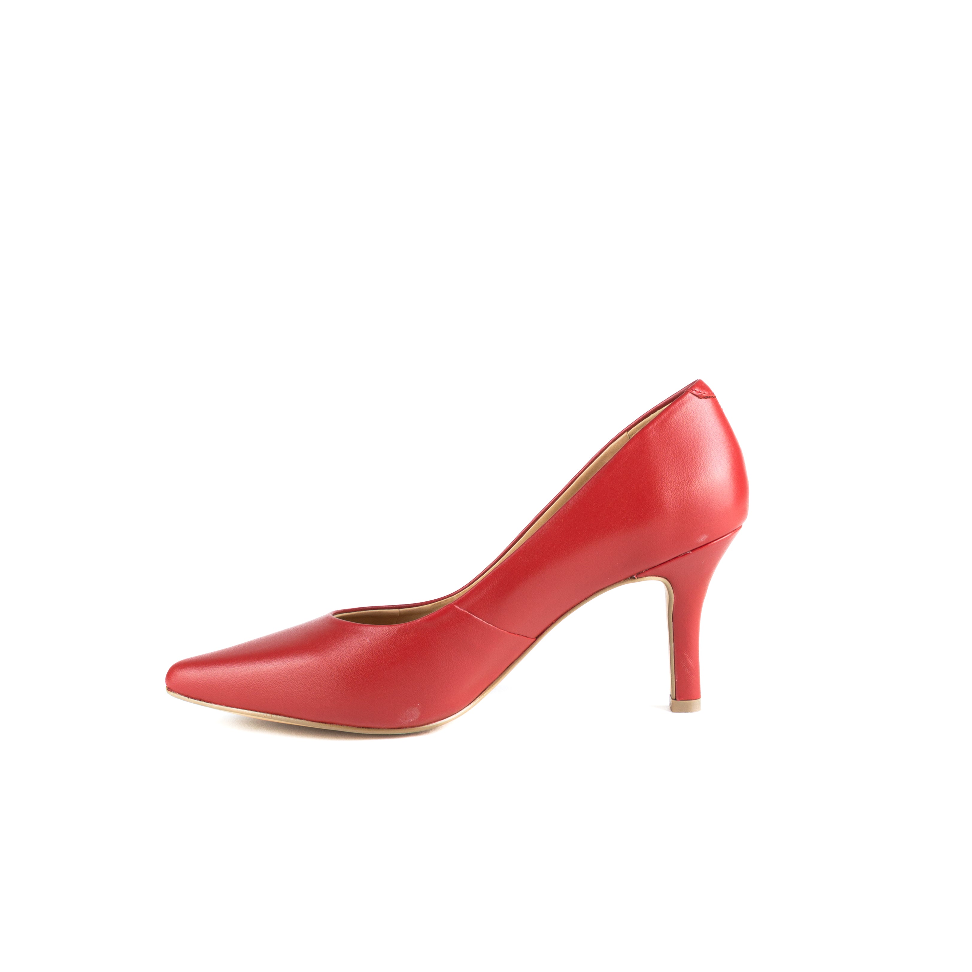 Zapatilla GLAM piel rojo